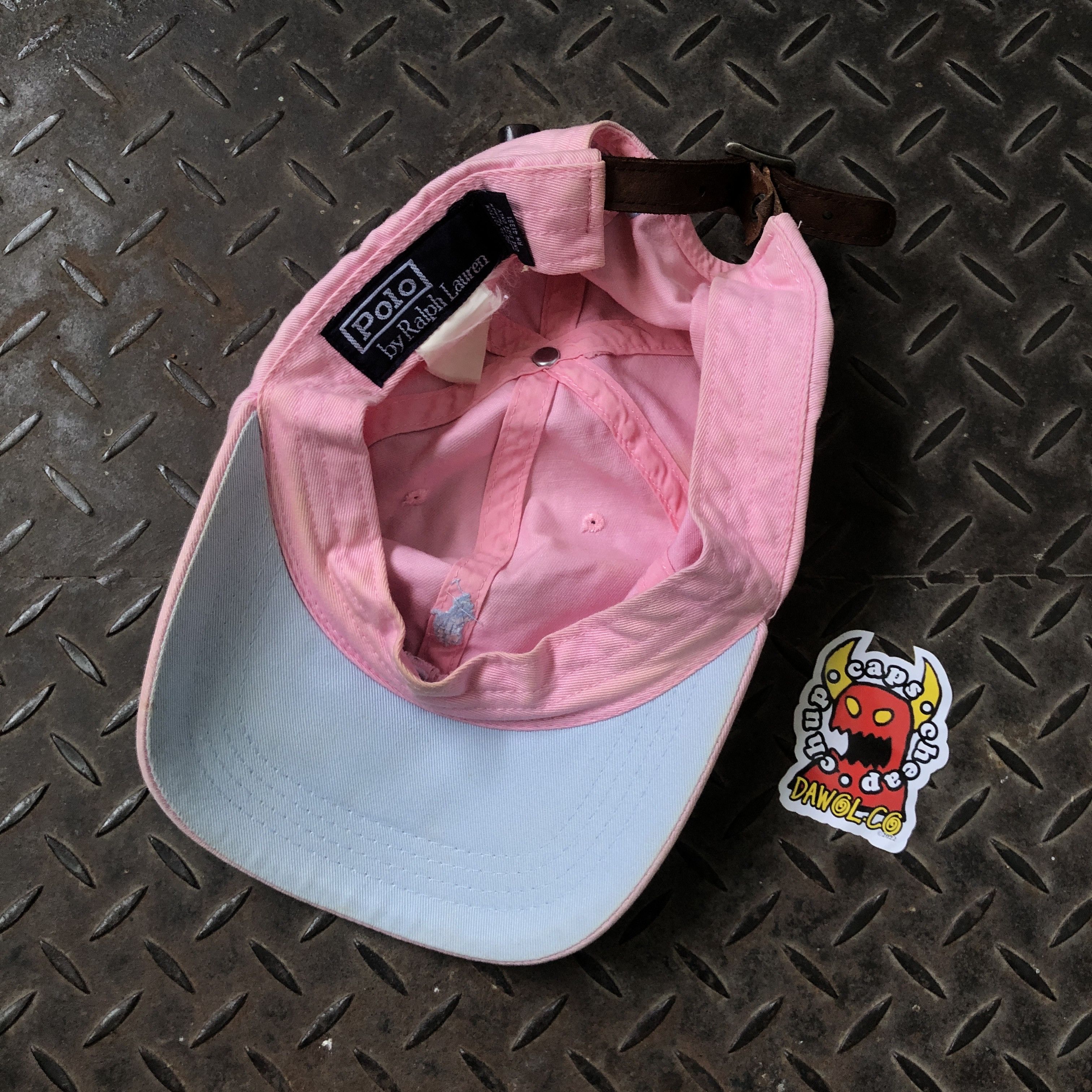 Polo Ralph Lauren Vintage Polo Ralph Lauren Pink Hat Size ONE SIZE - 5 Thumbnail