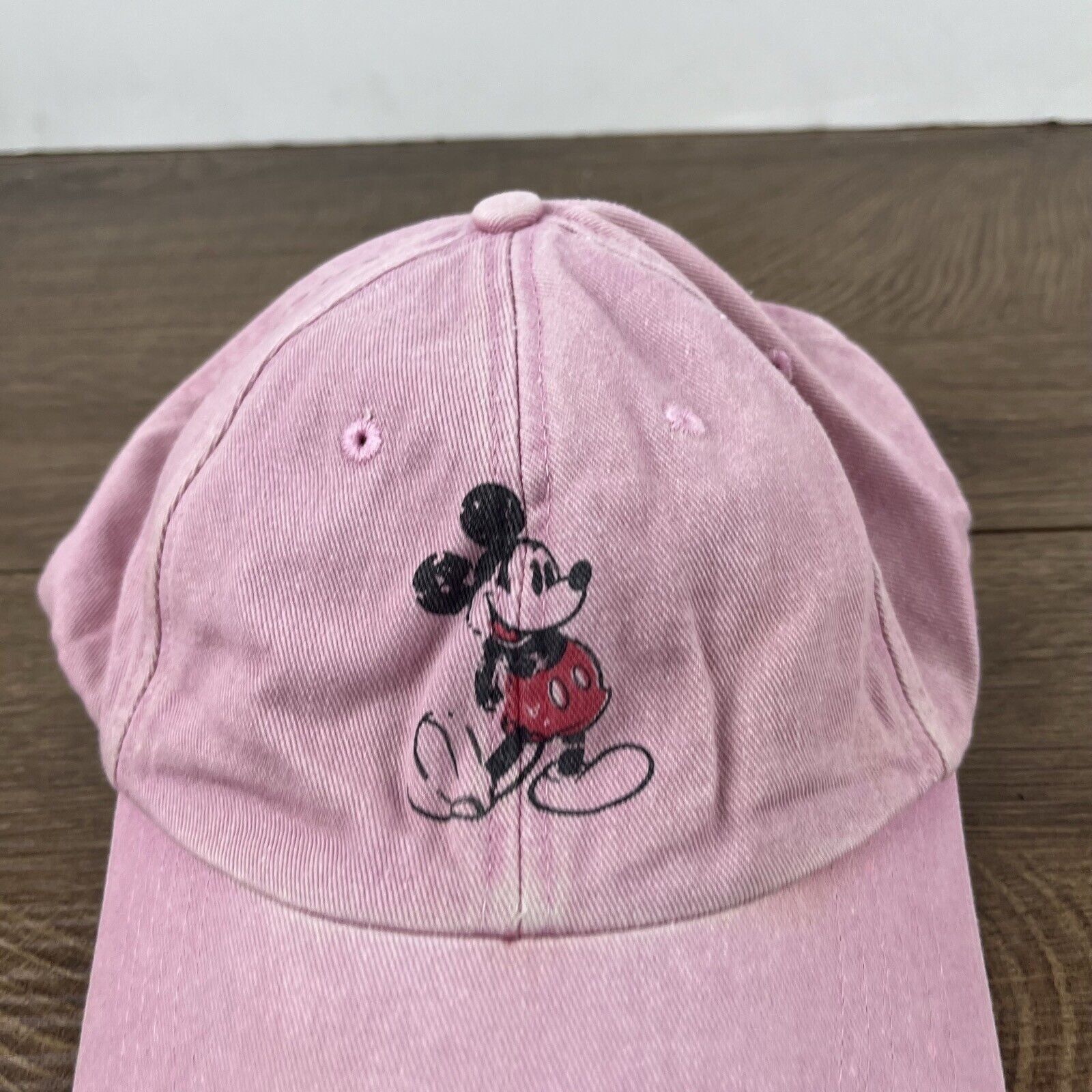 Other Mickey Mouse Hat Pink Cap Adjustable Mickey Mouse Pink Adult Size ONE SIZE - 6 Thumbnail