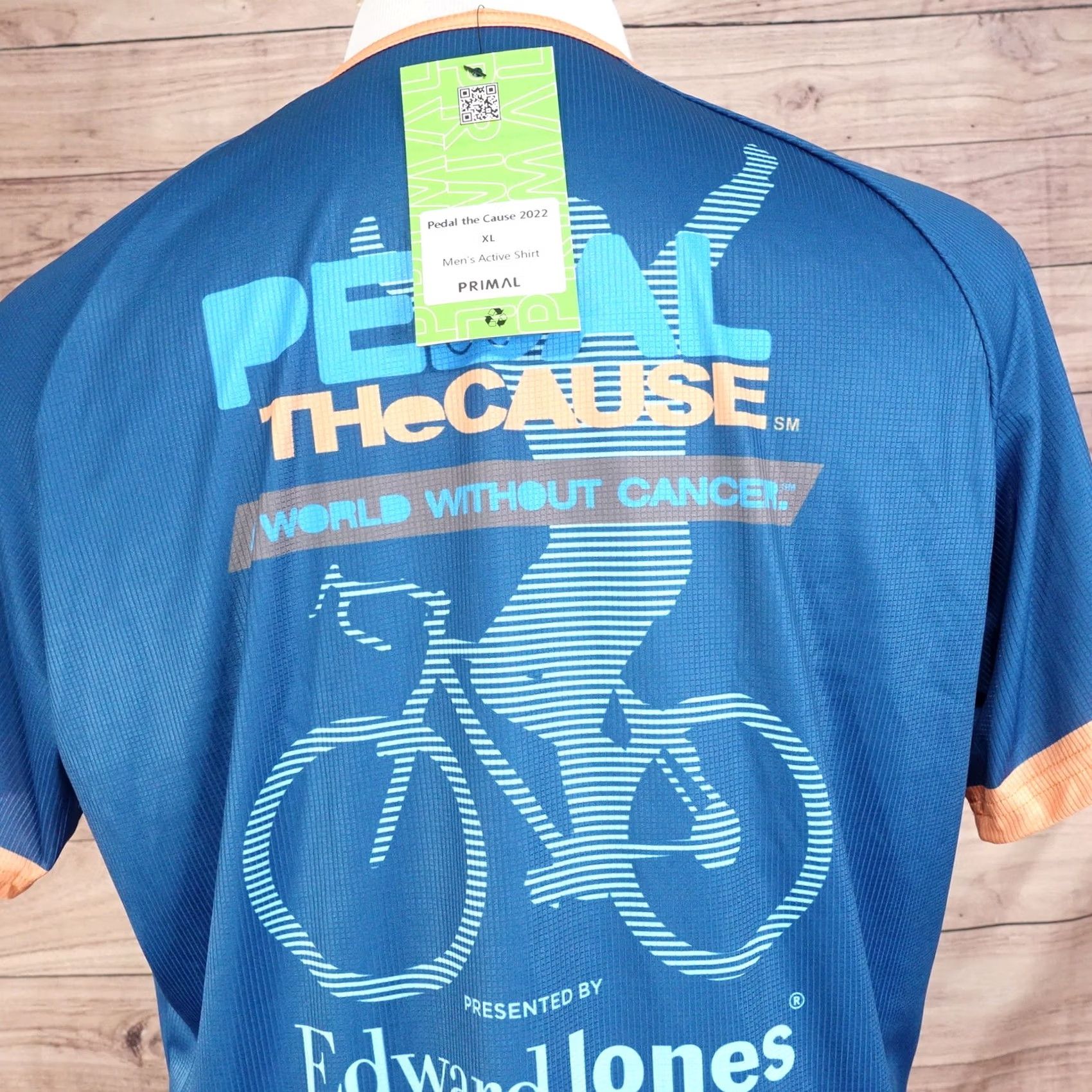 Vintage PRIMAL MENS SHIRT Short Sleeve T SHIRT NWT Pedal for the Cause 2022 Blue Size L NEW! Size US L / EU 52-54 / 3 - 7 Thumbnail