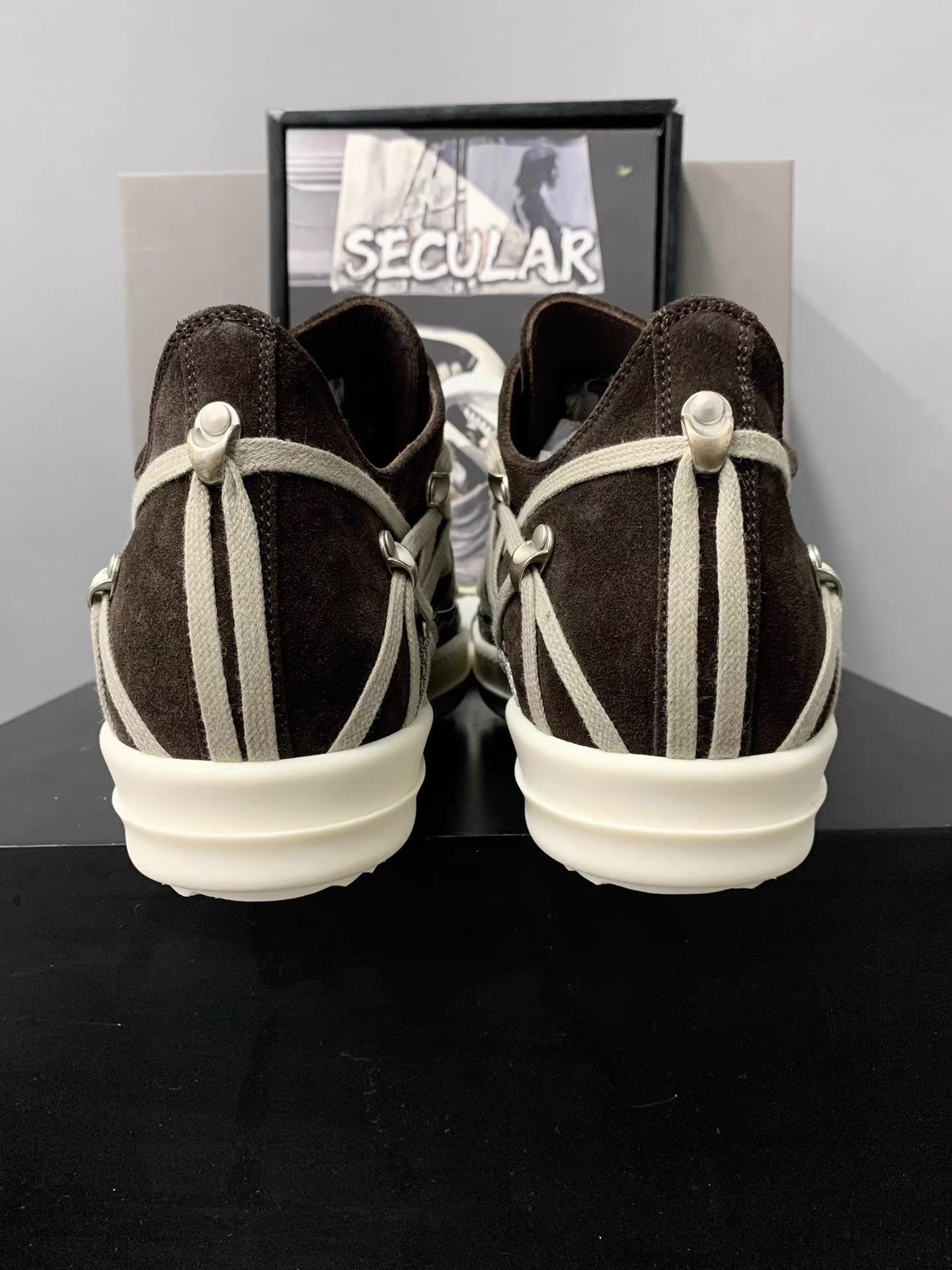 Rick Owens Rick Owens 25SS Crazy Lace Low-Top Big Converse Sneakers K34 Size US 8 / EU 41 - 5 Thumbnail