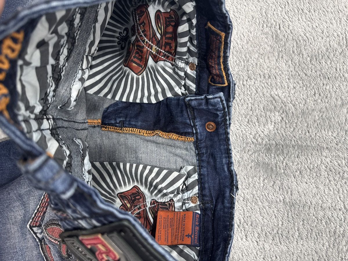 Rock Revival 30/32 Rock revival jeans. rare snakeskin red Size US 30 / EU 46 - 9 Thumbnail