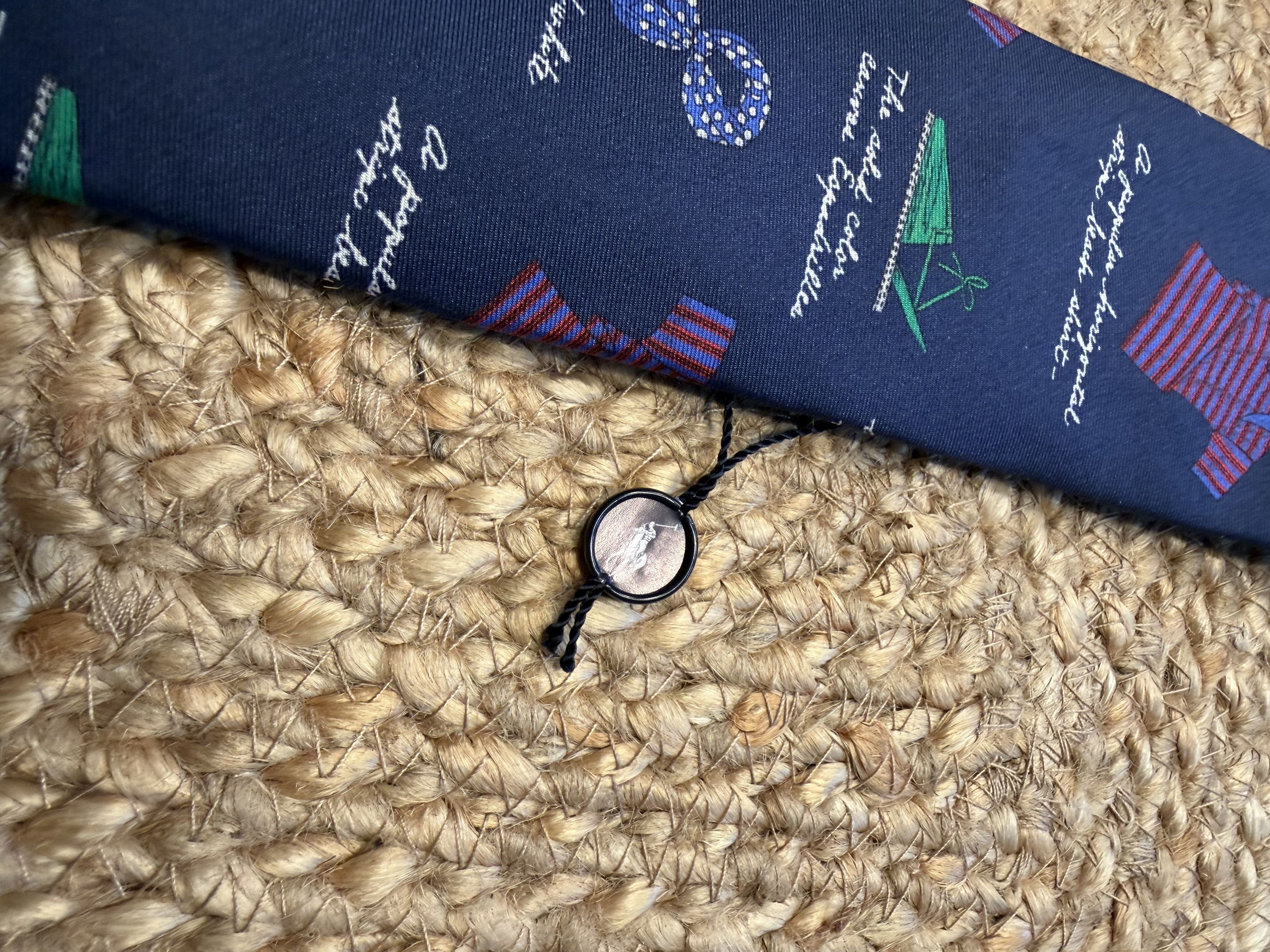 Polo Ralph Lauren New Polo Ralph Lauren Vintage Graphic Tie Silk Italy Size ONE SIZE - 3 Thumbnail