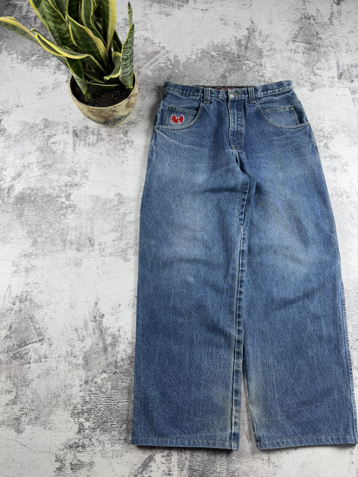 Wu-Tang Clan WU-TANG VINTAGE DENIM RAP HIP HOP BAGGY SKATE JEANS PANTS Size US 34 / EU 50 - 18 Thumbnail
