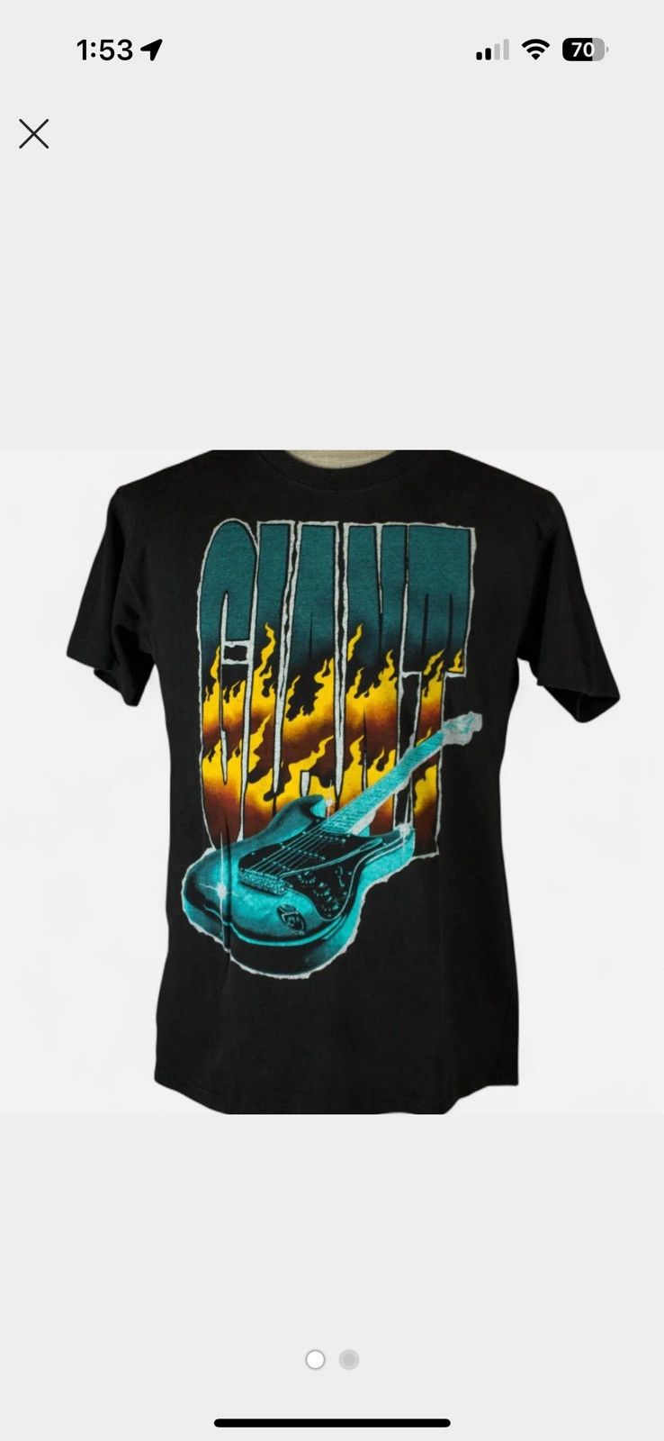 Hanes GIANT concert tee Size US XL / EU 56 / 4 - 1 Thumbnail