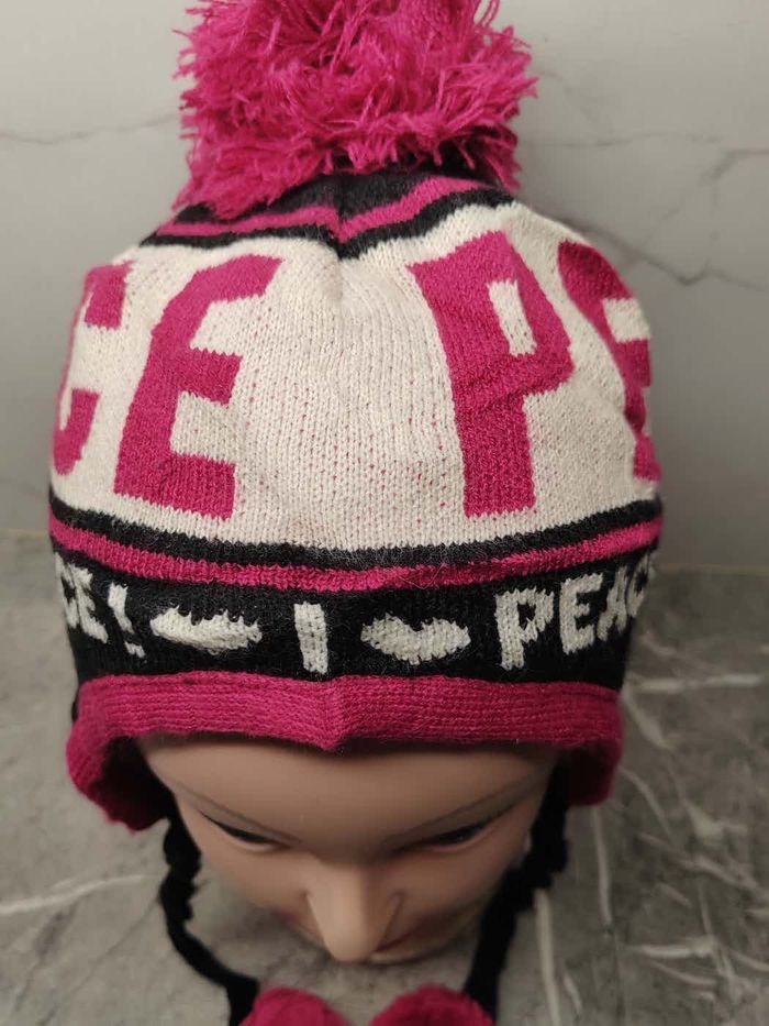 Vintage Vintage Peace Beanie Size ONE SIZE - 4 Thumbnail