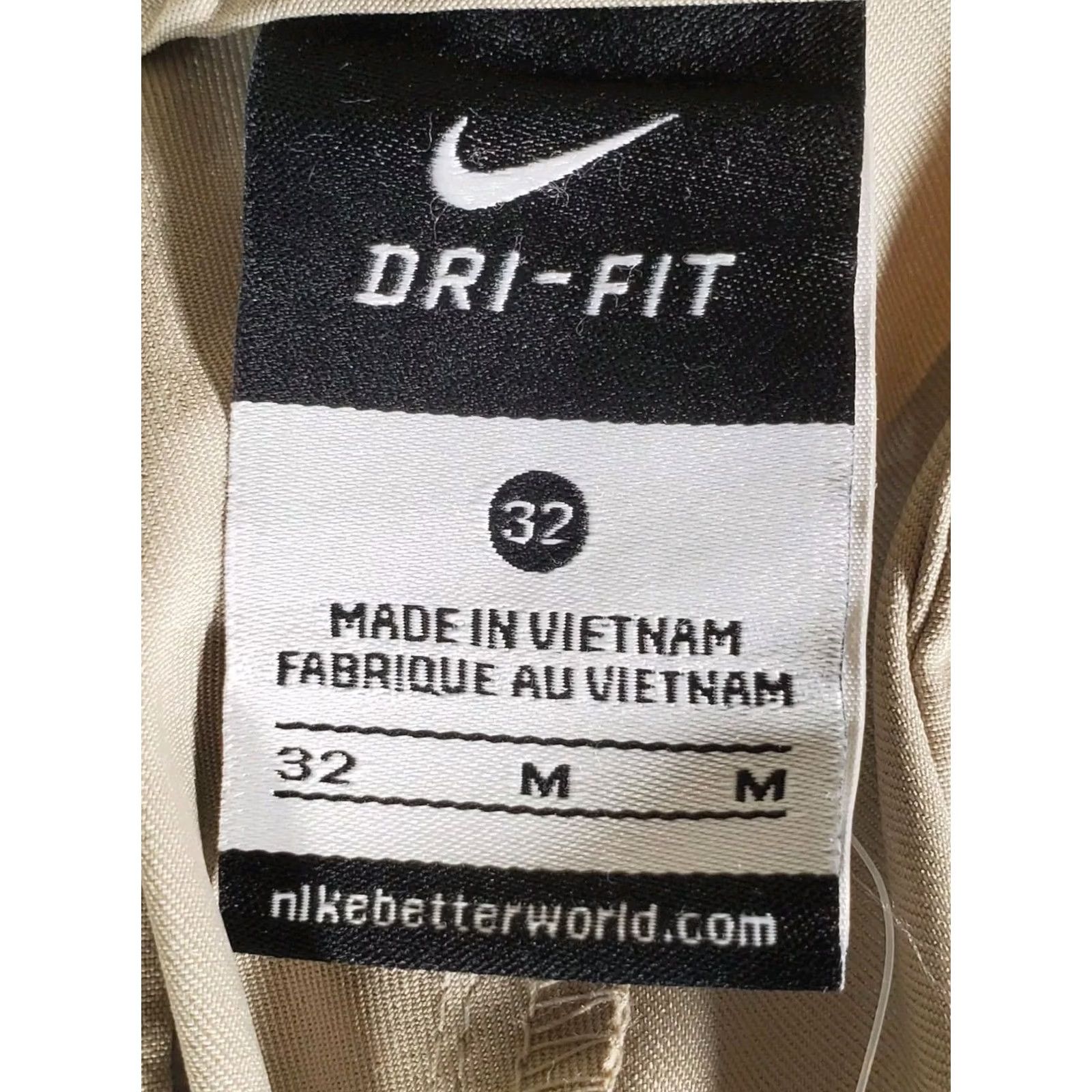Nike Nike Dri-Fit Golf Training Pants / Khaki Beige 598445-221 Men’s 32 Unhemmed New with Tags Size US 32 / EU 48 - 6 Thumbnail
