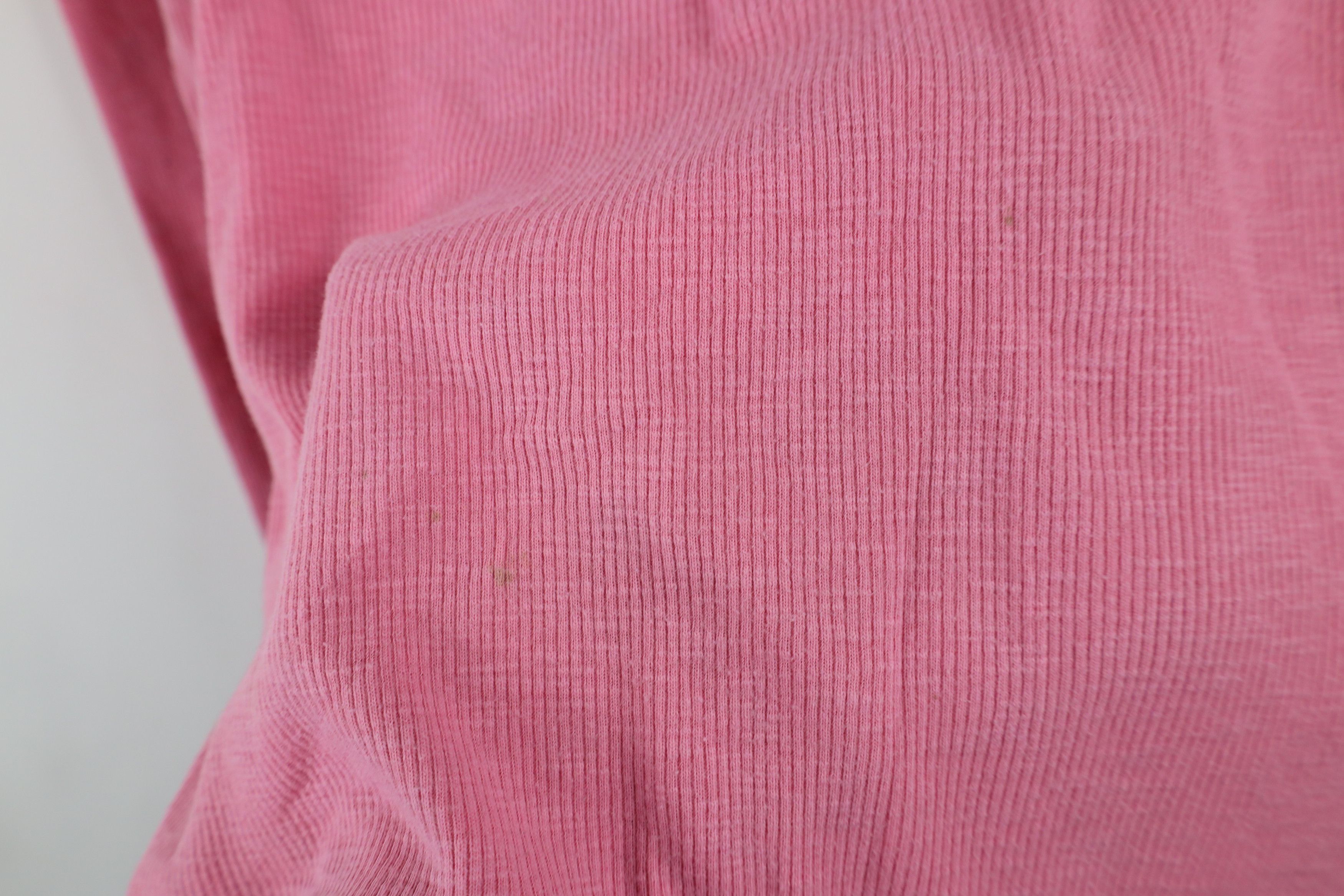 Aeropostale × Vintage Vintage Y2K 90s Aeropostale Waffle Knit Henley T-Shirt Size XL / US 12-14 / IT 48-50 - 6 Thumbnail