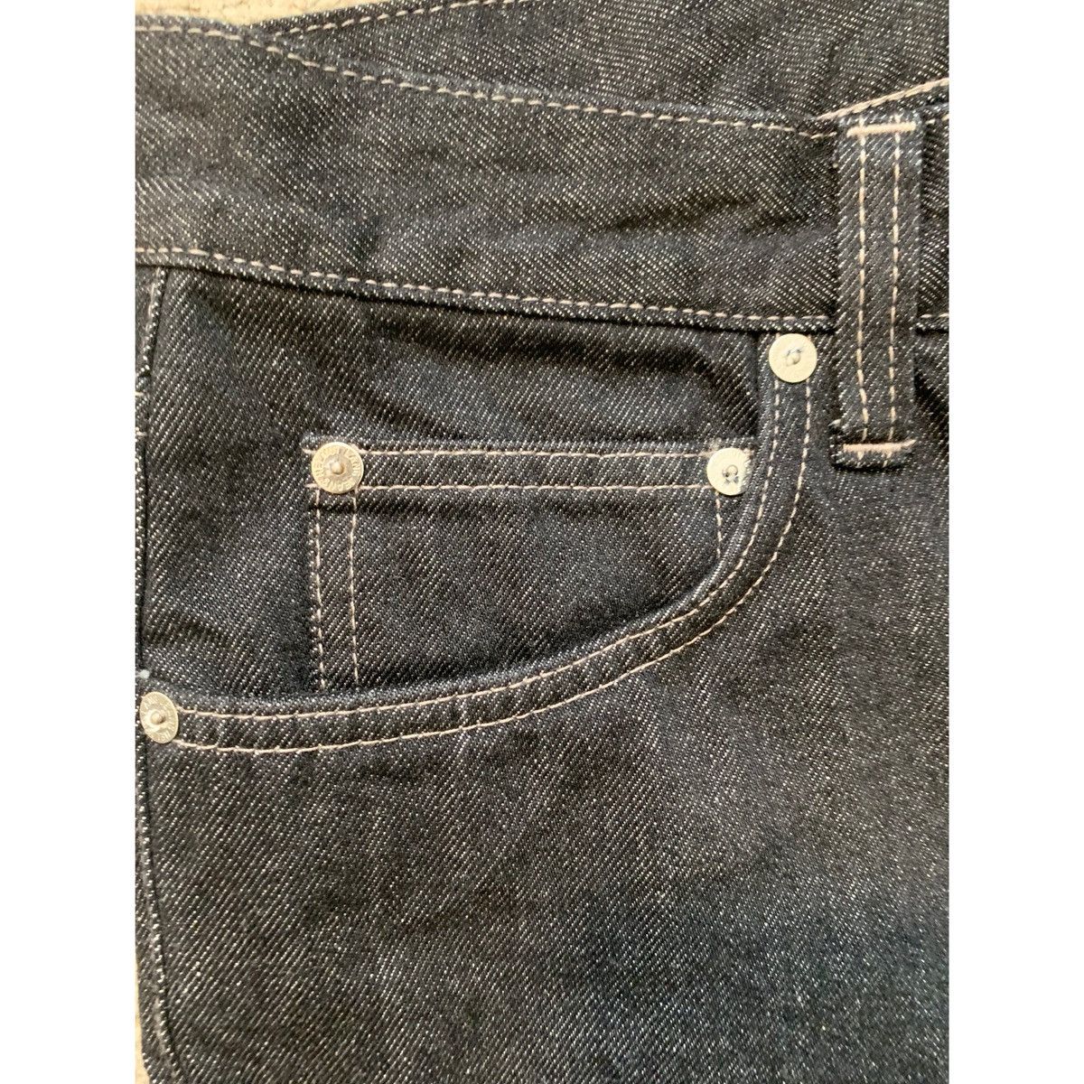 Helmut Lang HELMUT LANG BLACK EMBROIDERY JEANS Size US 31 - 22 Thumbnail