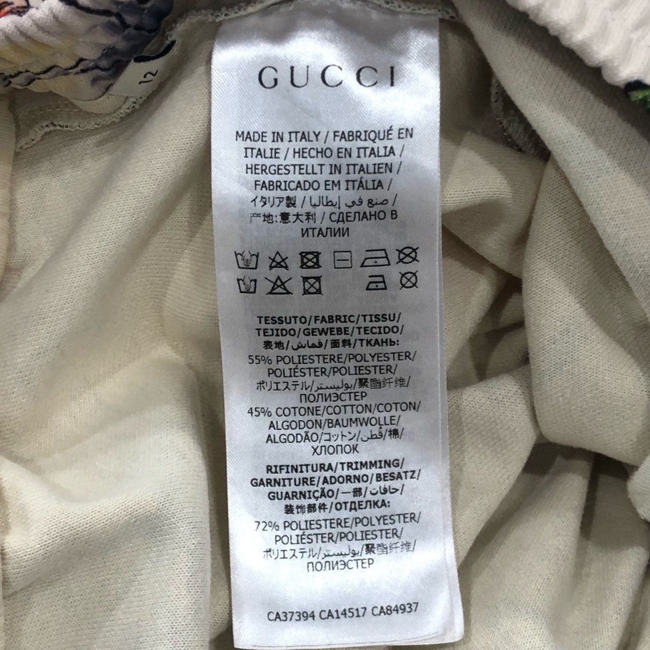 Gucci Gucci Floral Print White Elasticated Culotte Pants Size 34" / US 12 / IT 48 - 7 Thumbnail