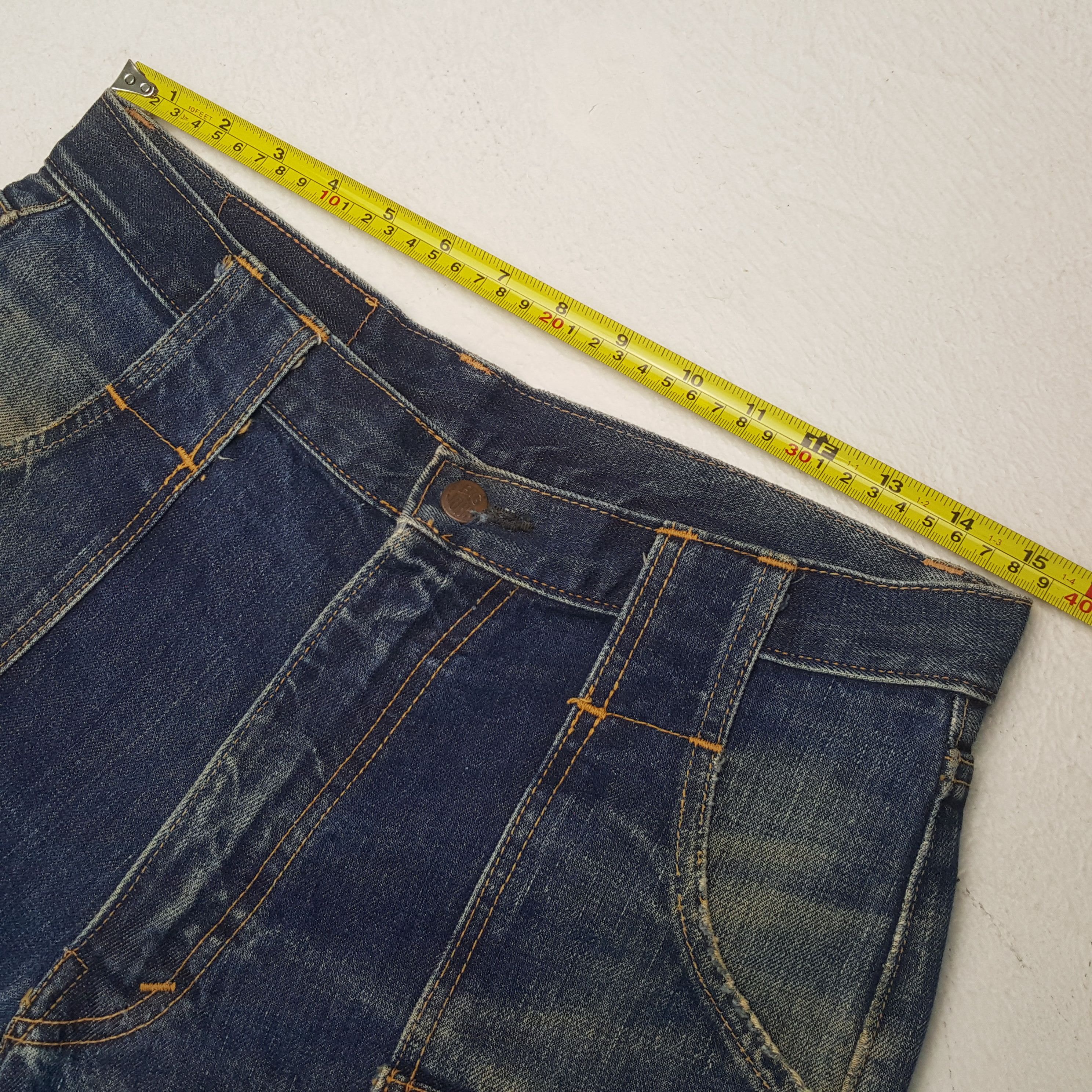 Big John Big John Fashion Streetwear Style Jeans RR17 Size US 31 - 7 Thumbnail