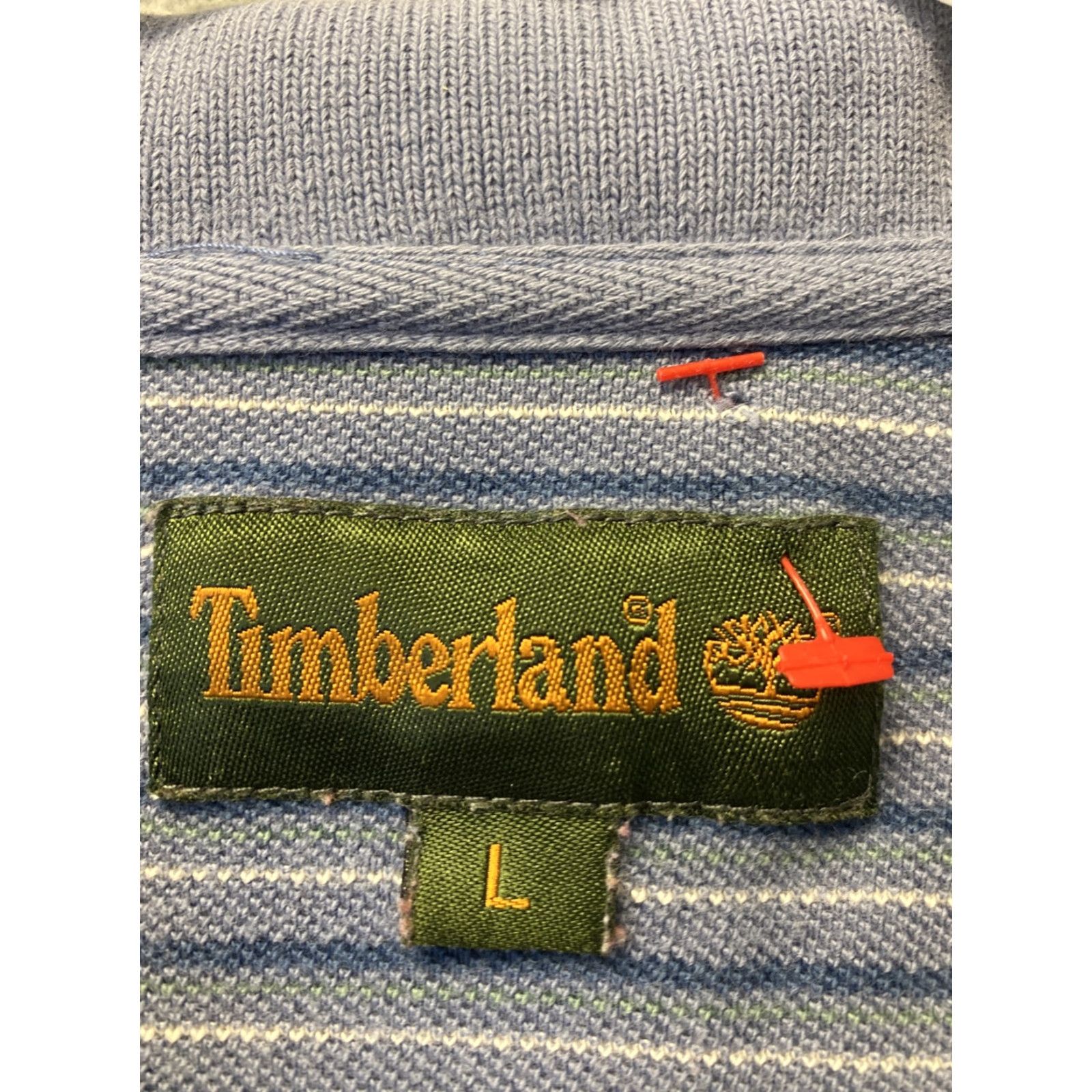 Timberland Timberland Polo Shirt Mens Large Gray Blue Pony Logo 62-45 Short Sleeve Cotton Regular Shirt Golf Walking Modern Sports Mens Size US L / EU 52-54 / 3 - 4 Thumbnail