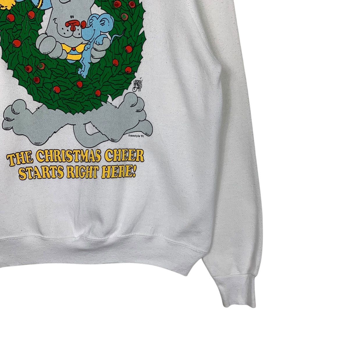 Tultex The Christmas Cheer Start Right Here Freestyle 91 #1899-C83 Size US M / EU 48-50 / 2 - 4 Thumbnail