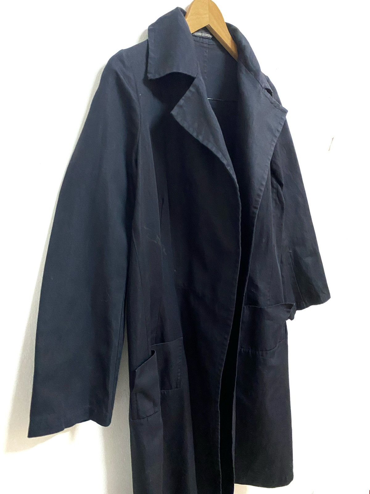 Yohji Yamamoto Vintage Yohji Yamamoto Y's Ramie Long Coat/ Jacket Size US M / EU 48-50 / 2 - 7 Thumbnail