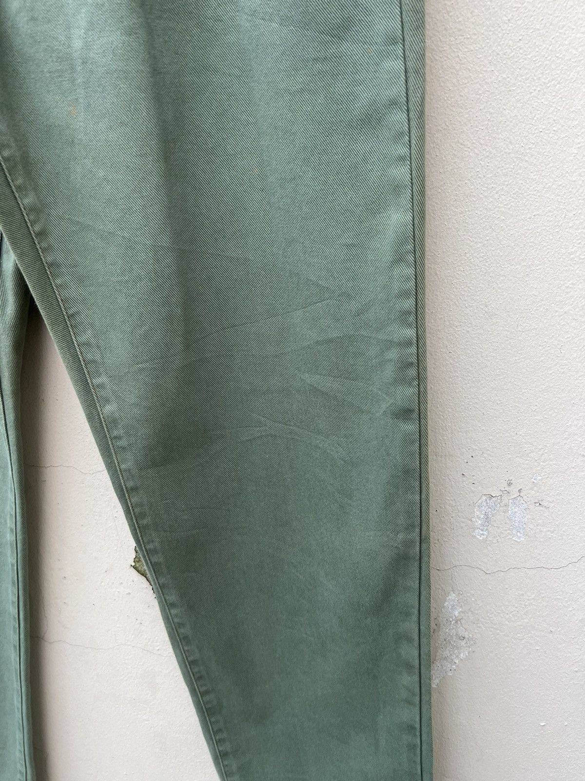 Marithe + Francois Girbaud Vintage 90s MFG Sun Fade Green Denim Baggy Jeans Size US 32 / EU 48 - 14 Thumbnail