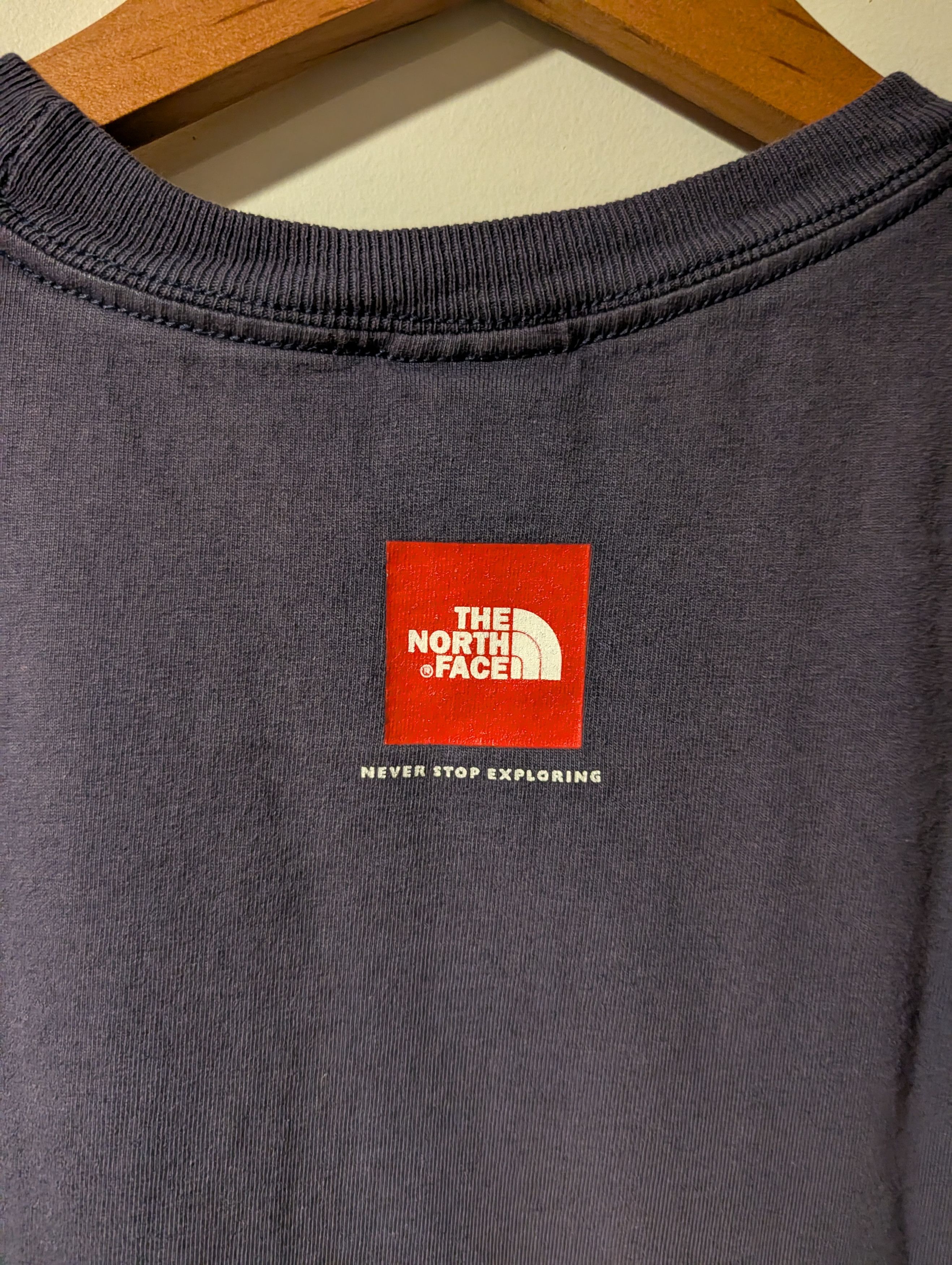 The North Face Vintage Y2K The North Face Graphic T-Shirt Box Logo Large Size US L / EU 52-54 / 3 - 7 Thumbnail