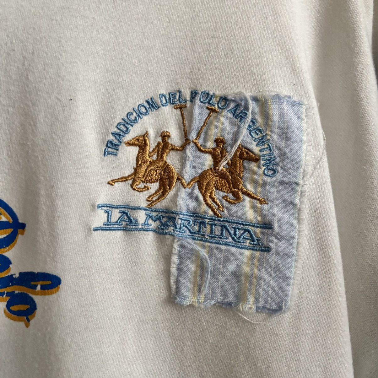 La Martina Vintage Y2K La Martina Argentina Punk Long-Sleeve ERD Style Size US L / EU 52-54 / 3 - 6 Thumbnail