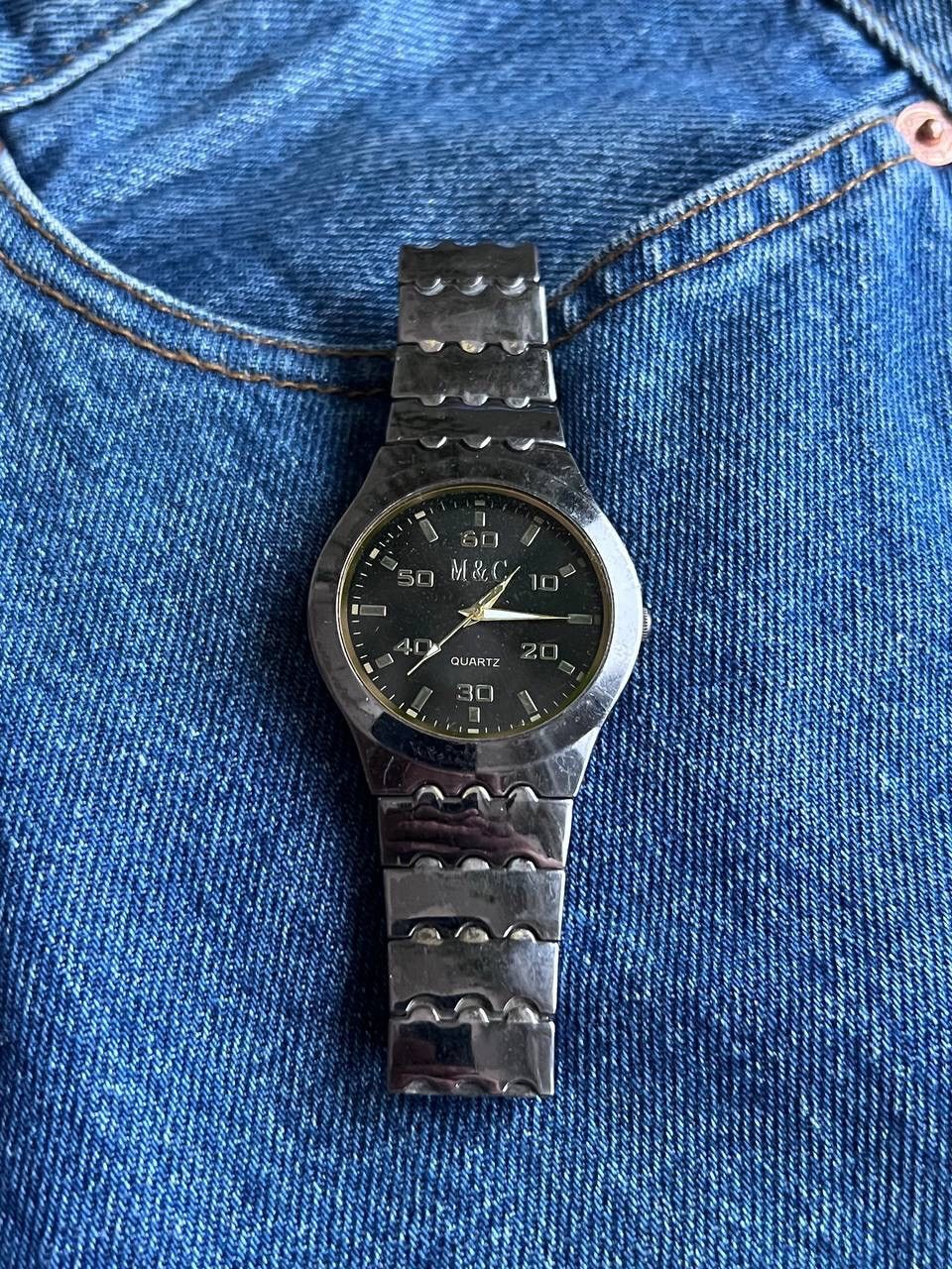 Japanese Brand × Vintage Vintage Japanese style futuristic Watch Black y2k japan Size ONE SIZE - 2 Thumbnail