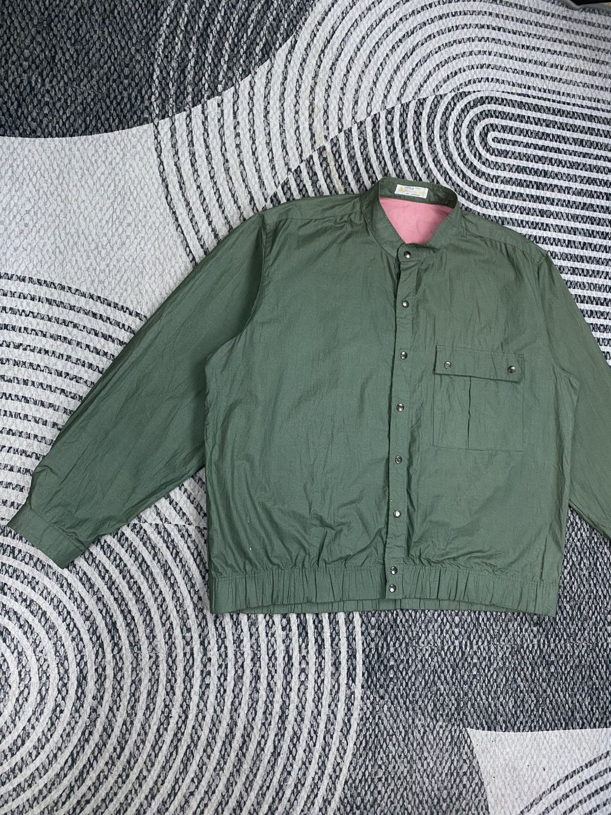 Aquascutum 🔥RARE Vintage Aquascutum Italy Bomber Jacket Size US XL / EU 56 / 4 - 3 Thumbnail