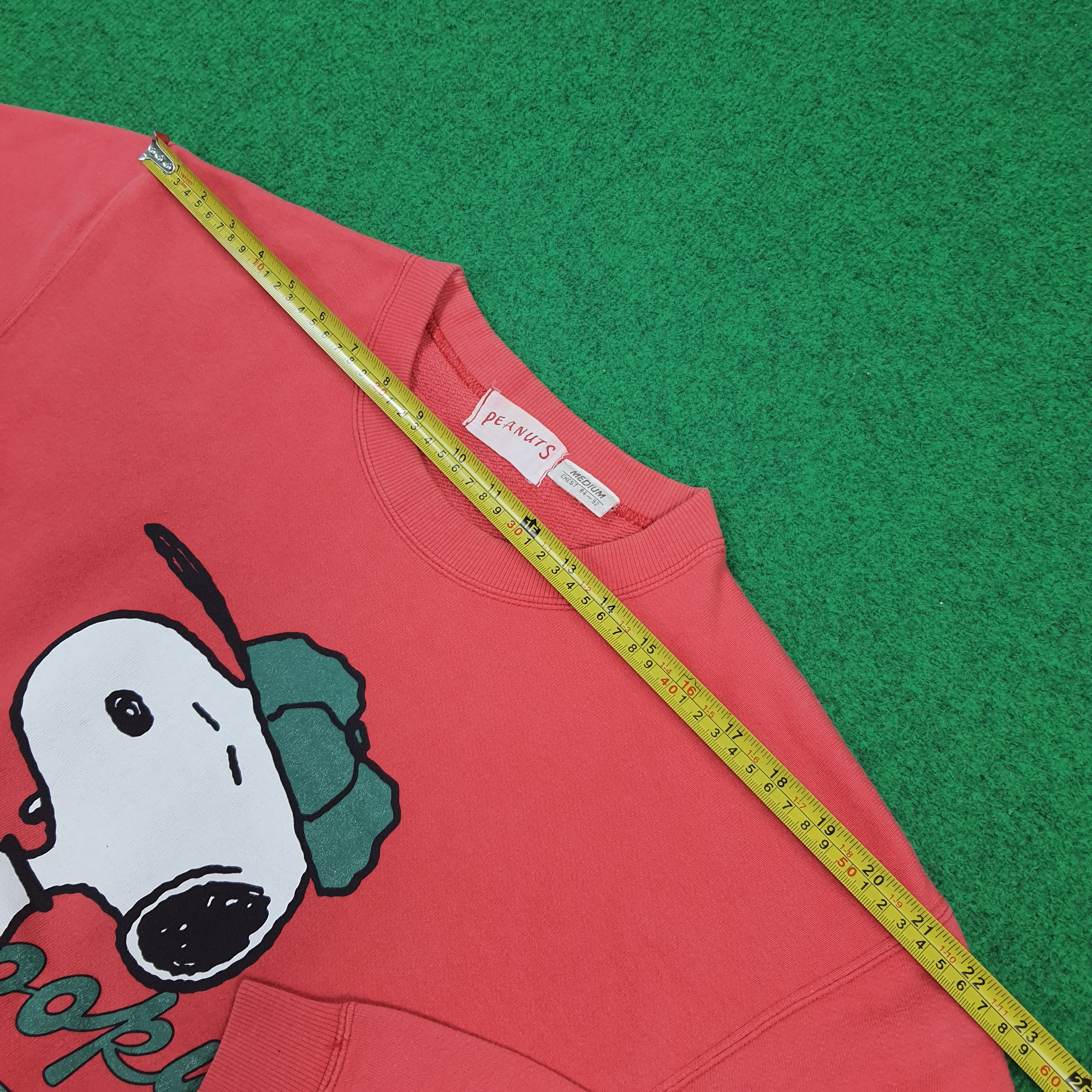 Peanuts Vintage Snoopy Peanuts Baseball Sweatshirt C306N15 Size US M / EU 48-50 / 2 - 9 Thumbnail