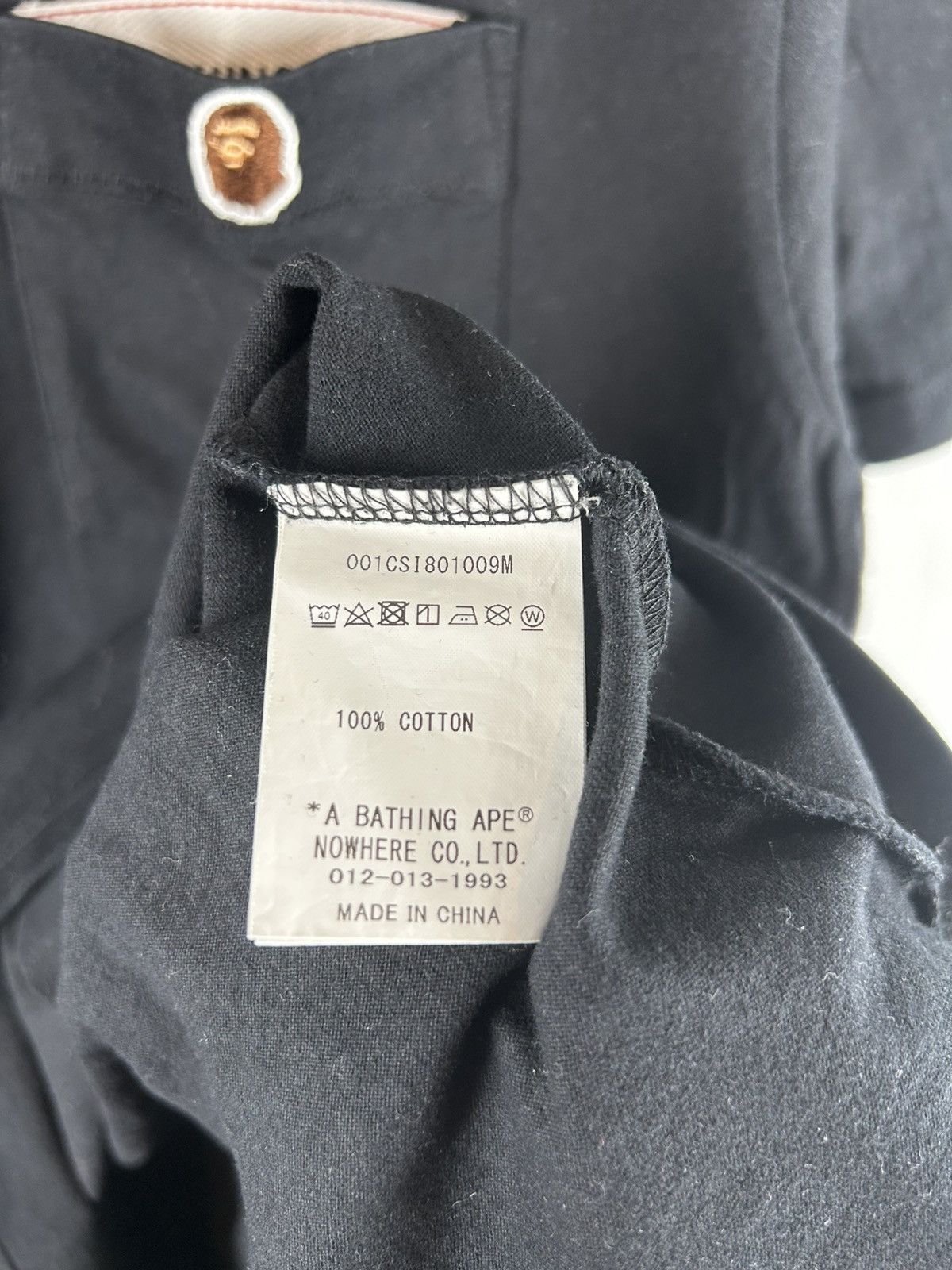 Bape Bape Logo Pocket T-Shirt Size US L / EU 52-54 / 3 - 7 Thumbnail