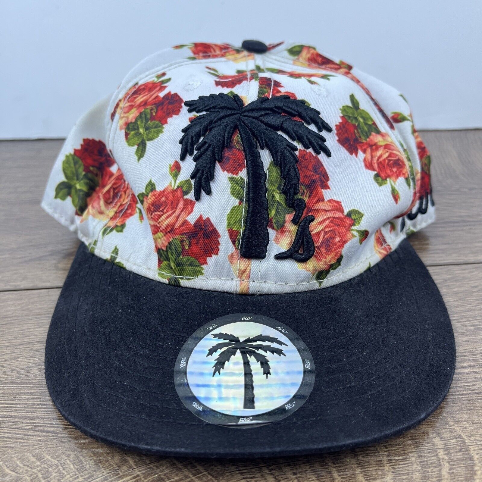 Other Palm Tree Hat Palm Trees White Hat Adjustable Adult Size Hat Size ONE SIZE - 1 Thumbnail
