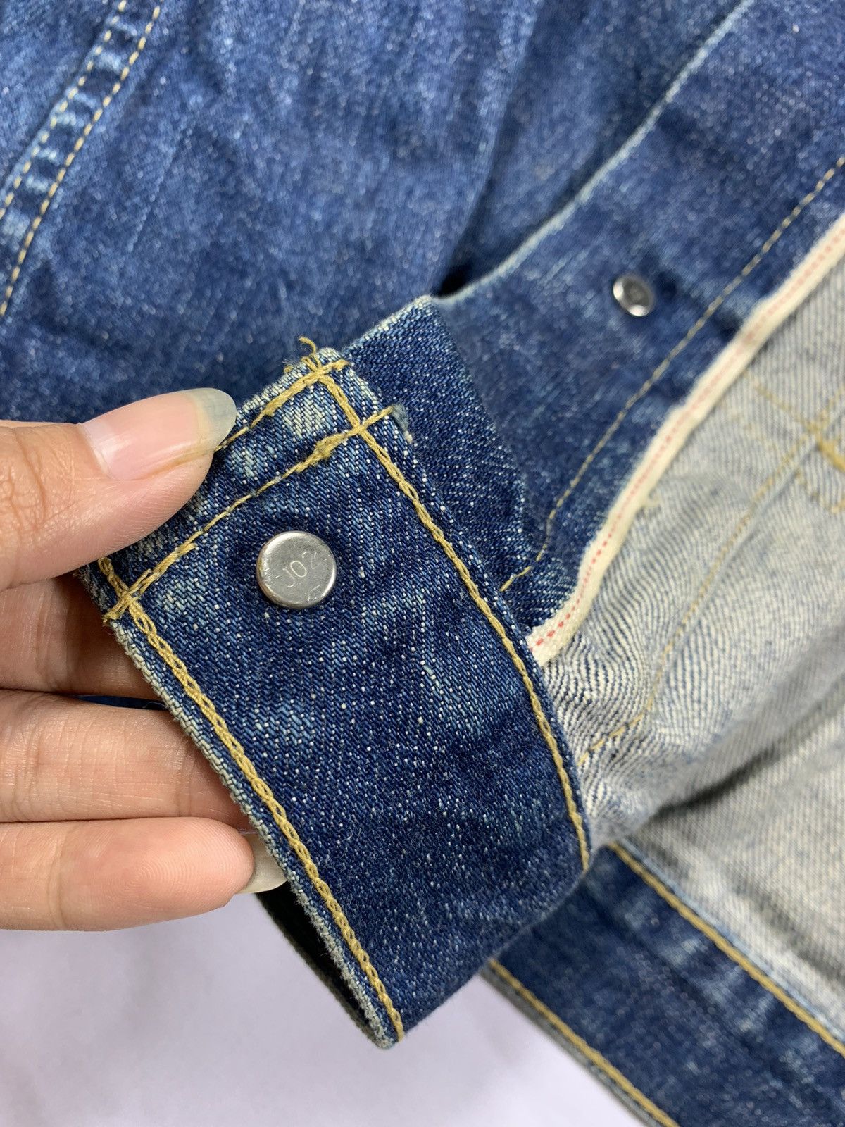Levi's RARE VTG Levis 70502XX Type I Rade Tab Denim Selvedge Size US L / EU 52-54 / 3 - 6 Thumbnail