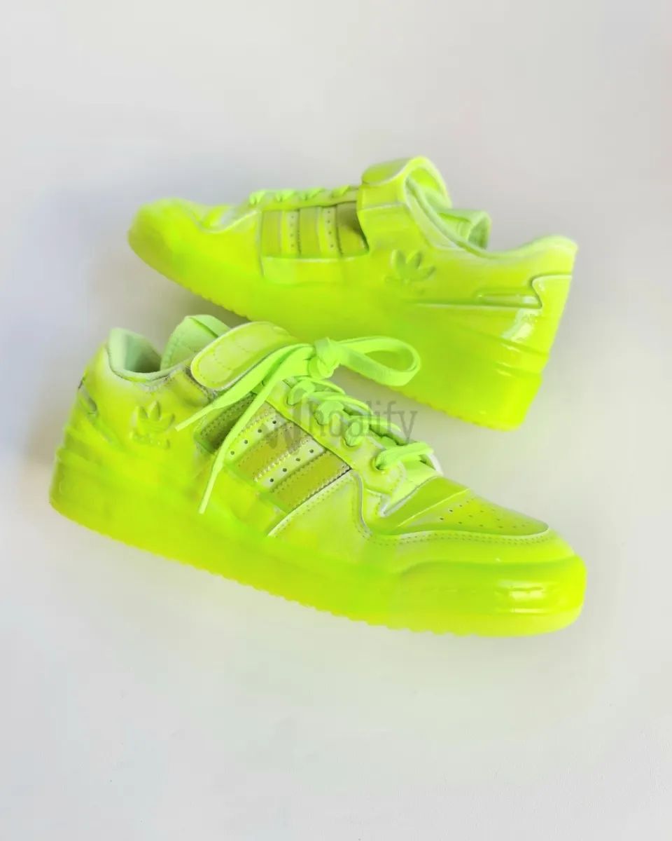 Jeremy Scott Adidas Forum Low x Jeremy Scott Dipped Yellow Size US 8 / EU 41 - 4 Thumbnail
