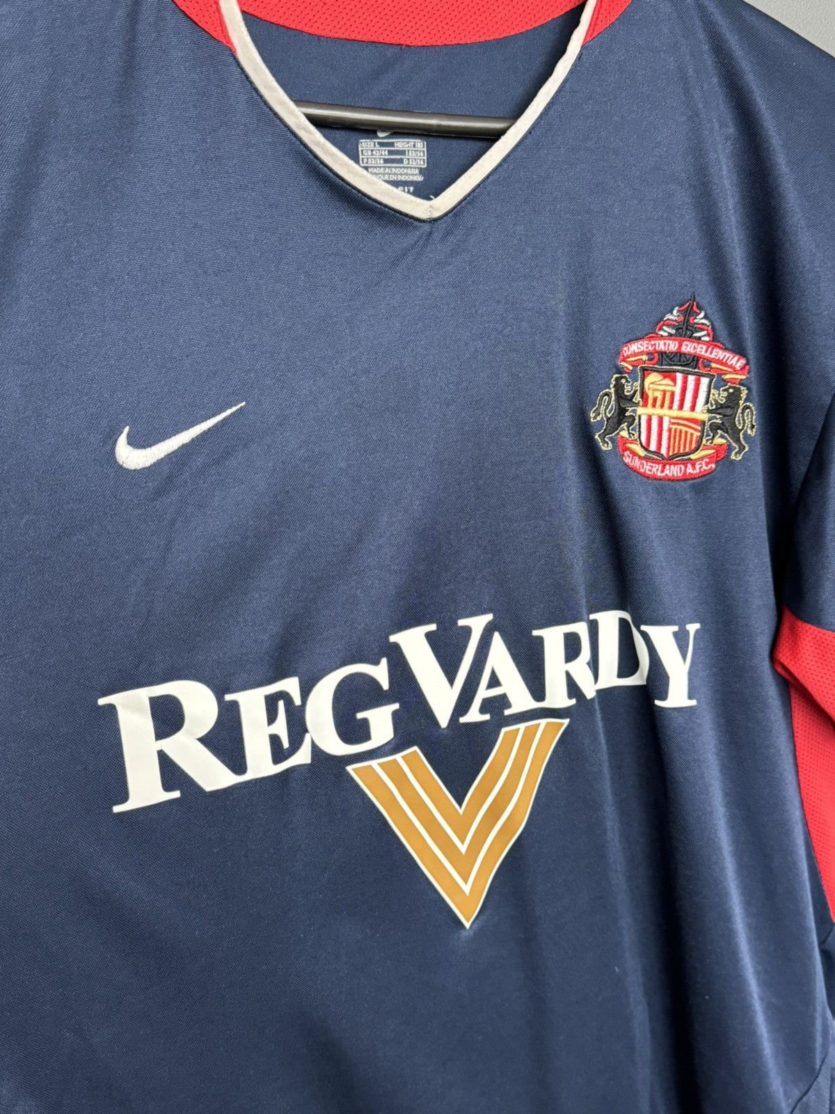 Nike Sunderland 03/04 Away Football Jersey Size US L / EU 52-54 / 3 - 3 Thumbnail