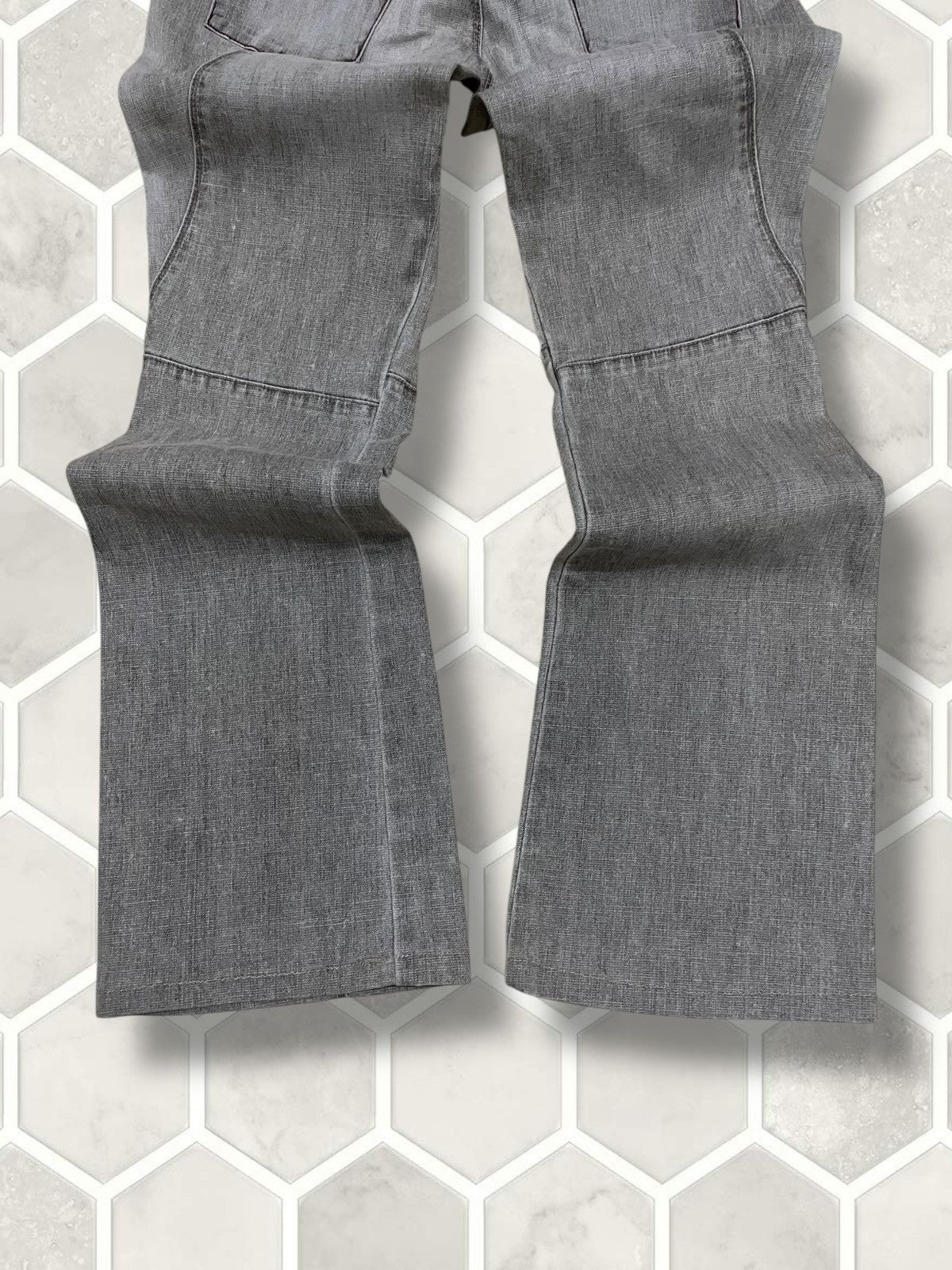 Marithe + Francois Girbaud Vintage Authentic Designer Marithe Francois Girbaud Flared Size US 29 - 11 Thumbnail