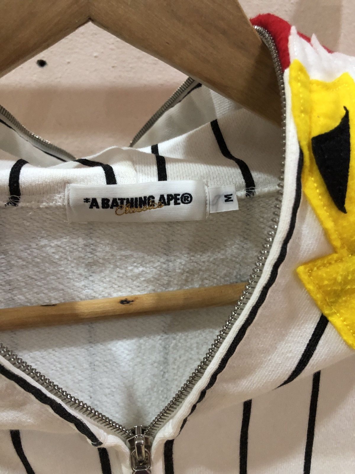Bape BAPE JAPAN Limited Hanshin Tigers Tiger Full Zip Hoodie Size US M / EU 48-50 / 2 - 8 Thumbnail