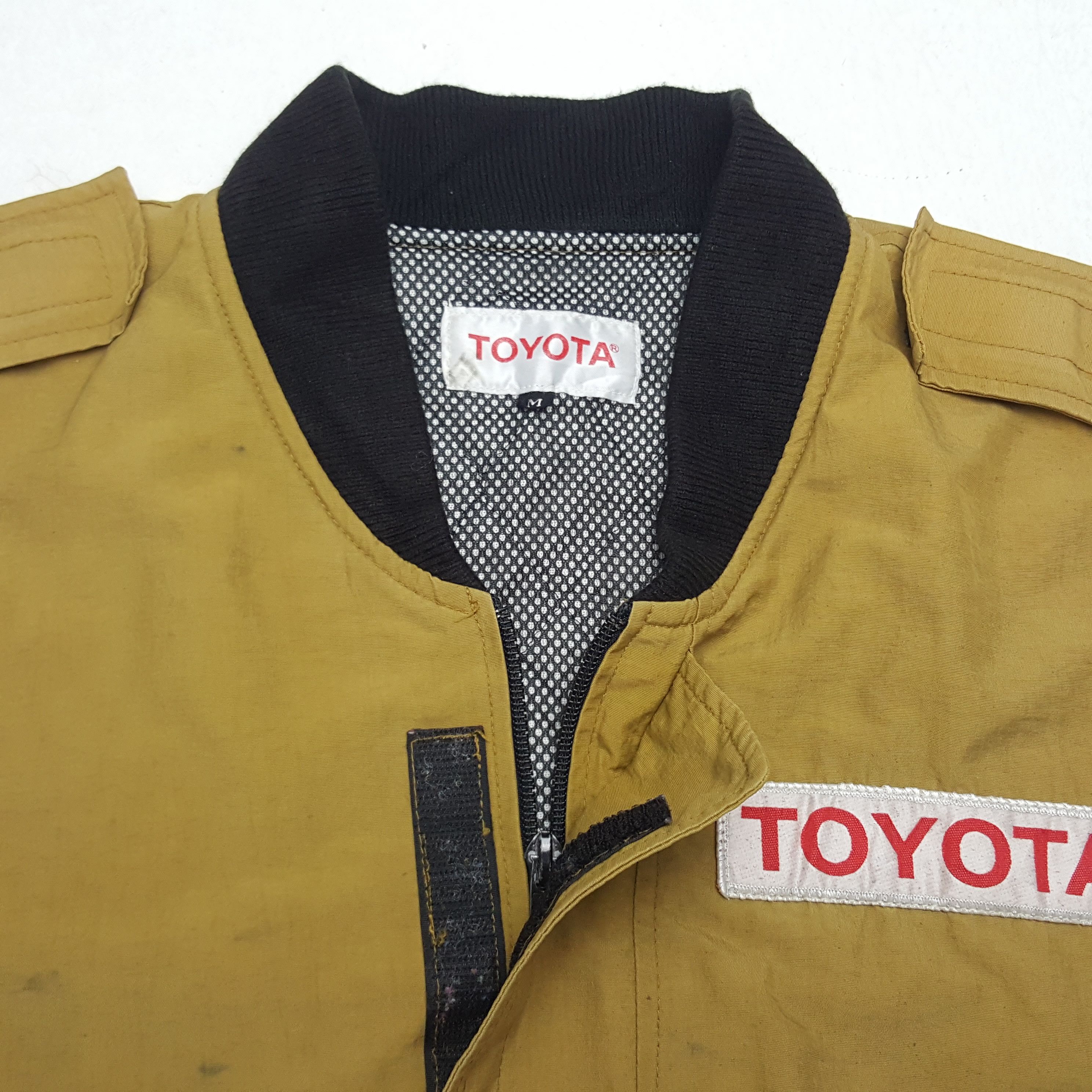 Japanese Brand × Vintage Vintage Toyota Tecno Sport Bomber Jacket Size US M / EU 48-50 / 2 - 5 Thumbnail