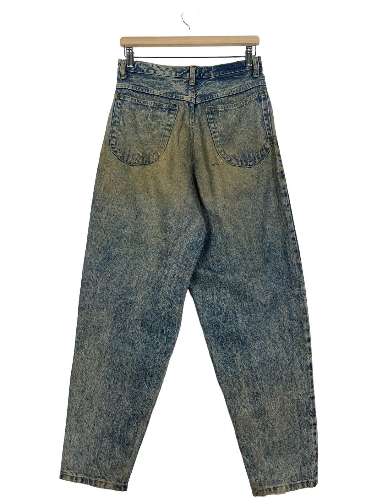 21 City Boys Collection Flare Acid Wash Rusty Jeans