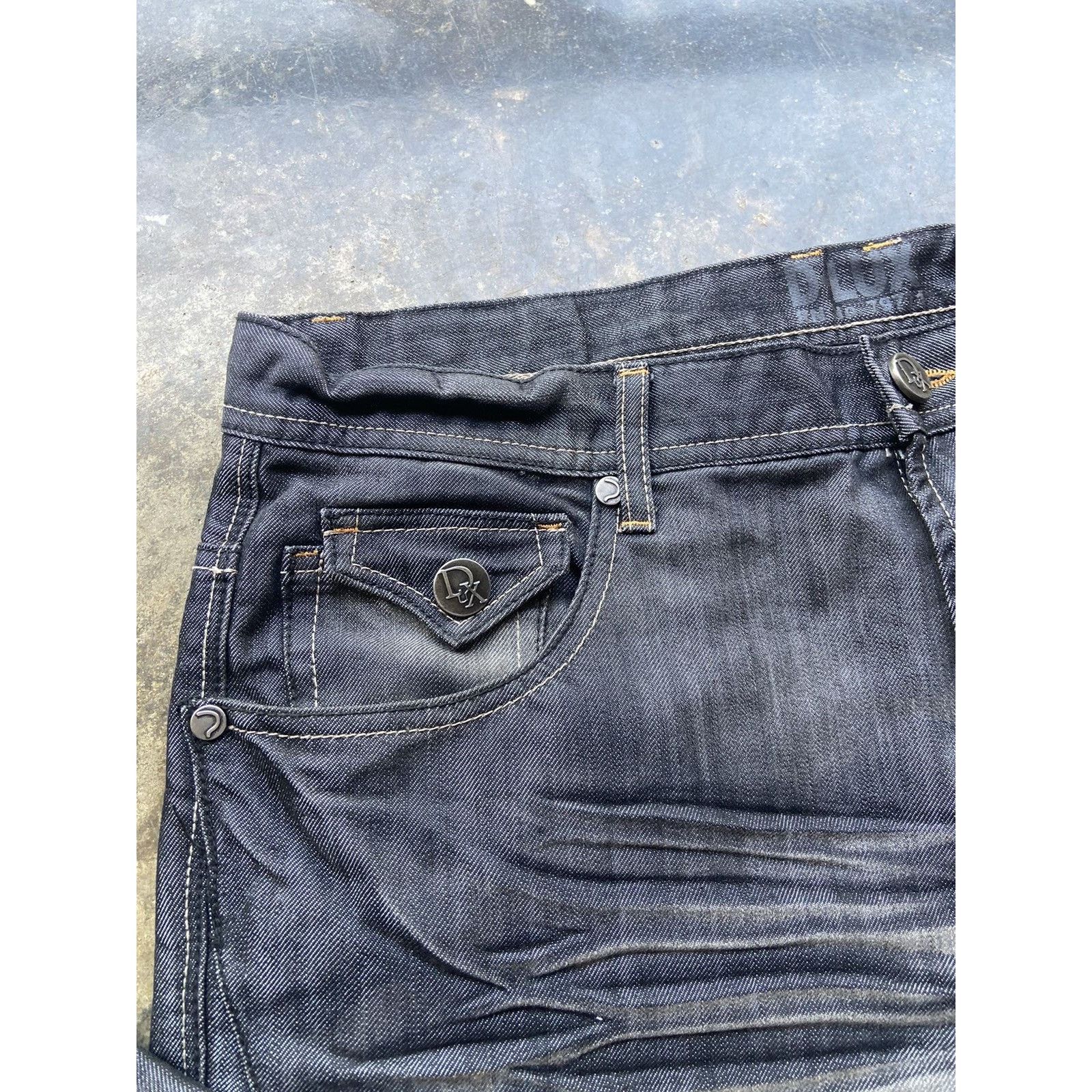 Affliction Crazy Vintage Y2K Embroidered Affliction Style Goth Jeans Size US 34 / EU 50 - 4 Thumbnail