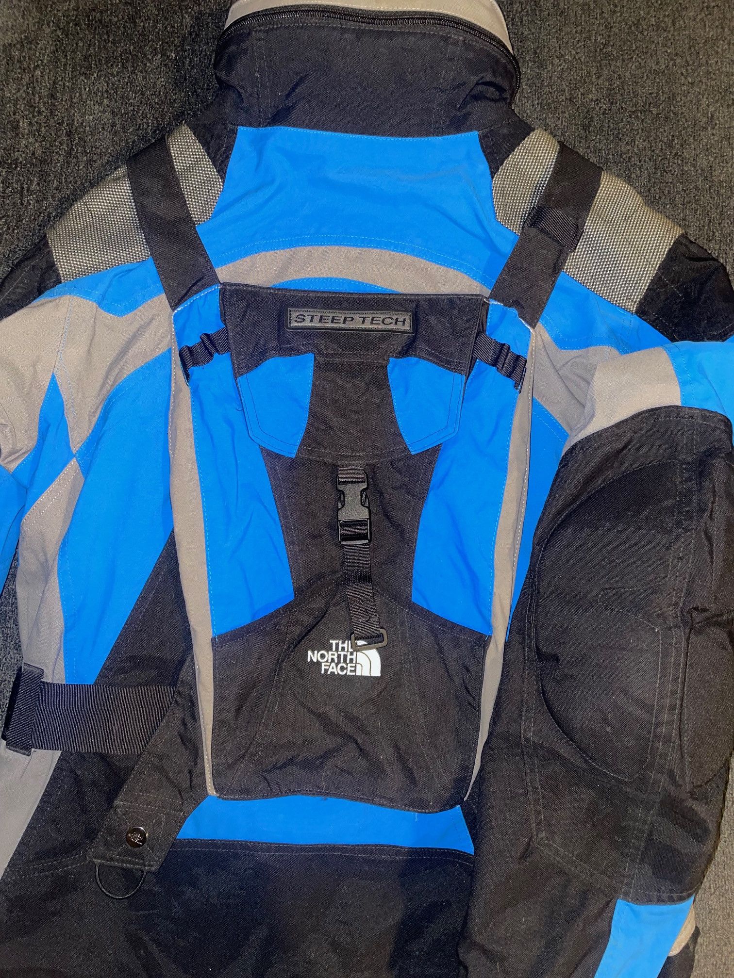 The North Face RARE VINTAGE North Face Light Blue Steep Tech w/ Backpack Size US M / EU 48-50 / 2 - 2 Thumbnail