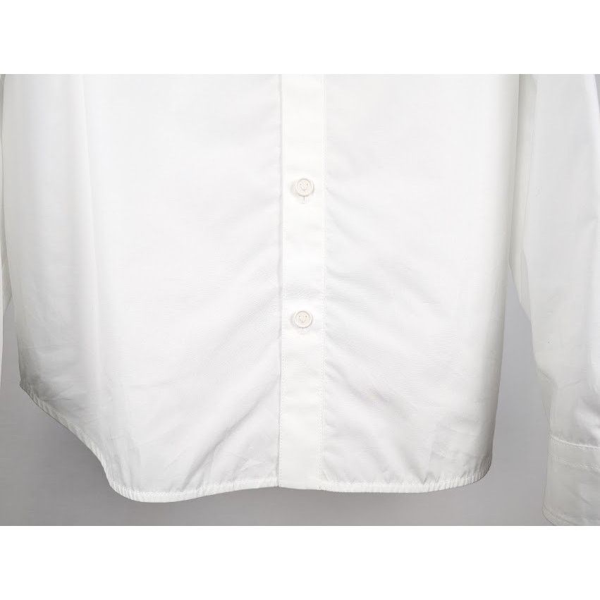 Bottega Veneta o1rshd1 Compact Cotton Poplin Shirt in White Size US L / EU 52-54 / 3 - 8 Thumbnail