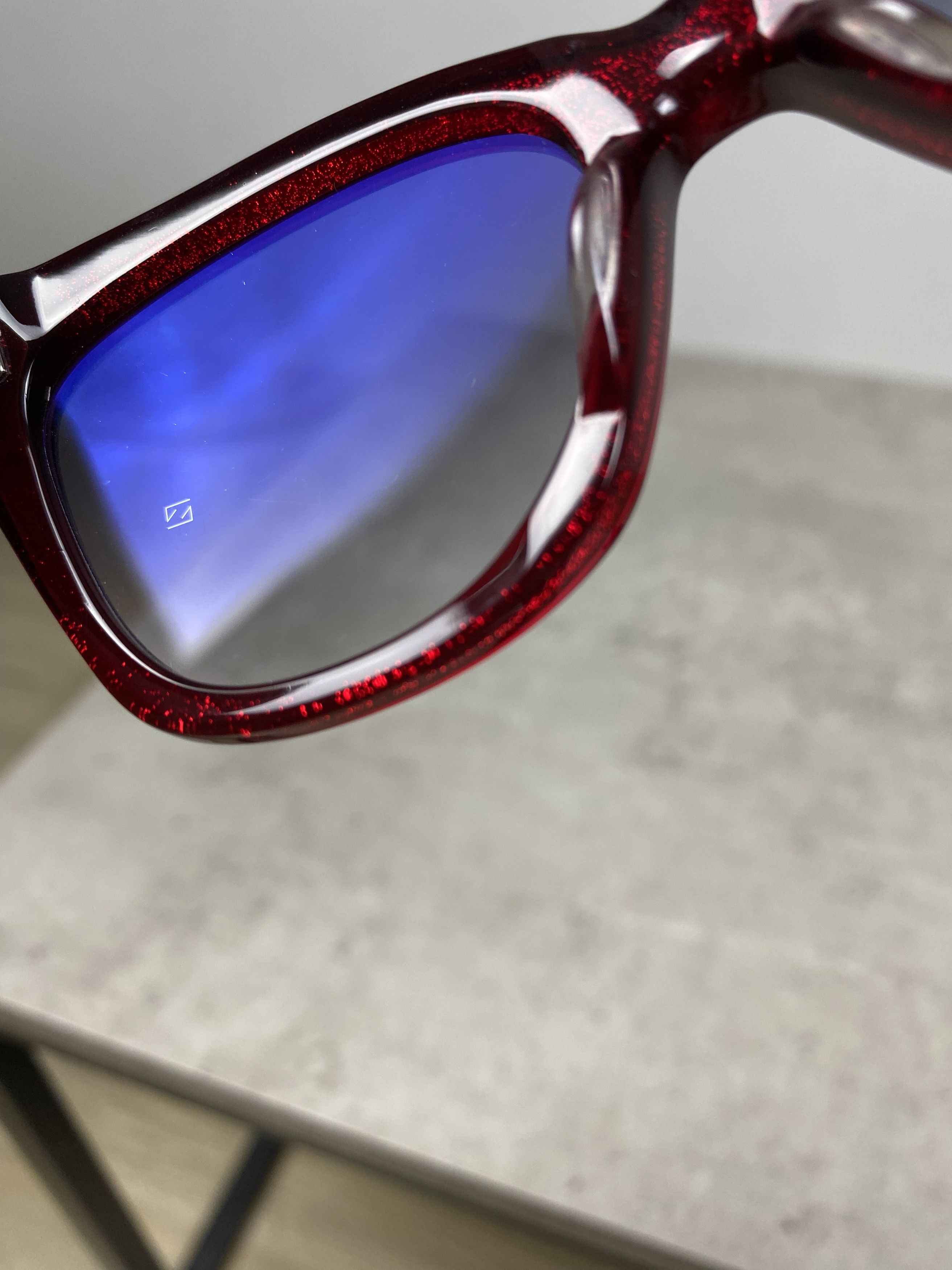 Chrome Hearts Chrome Hearts GLITTER GOO II RCRYS Sunglasses Red Size ONE SIZE - 16 Thumbnail