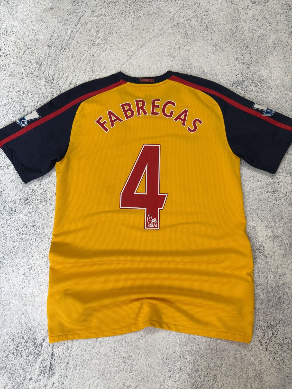 Nike Nike Arsenal 2008/09 #4 Fabregas Away Football Shirt Jersey Size US S / EU 44-46 / 1 - 2 Thumbnail
