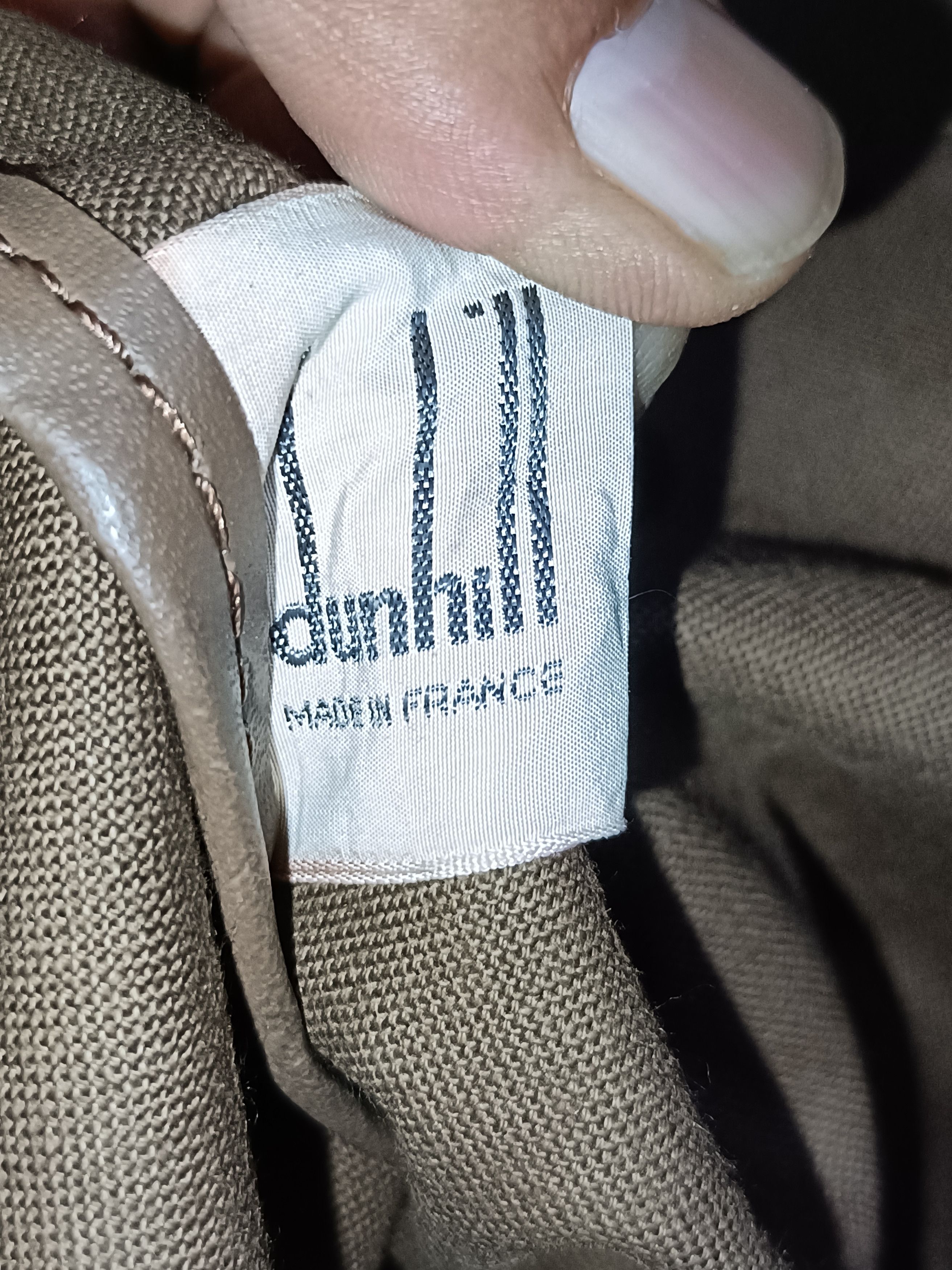 Alfred Dunhill Dunhill Boston canvas wax bag Size ONE SIZE - 9 Thumbnail