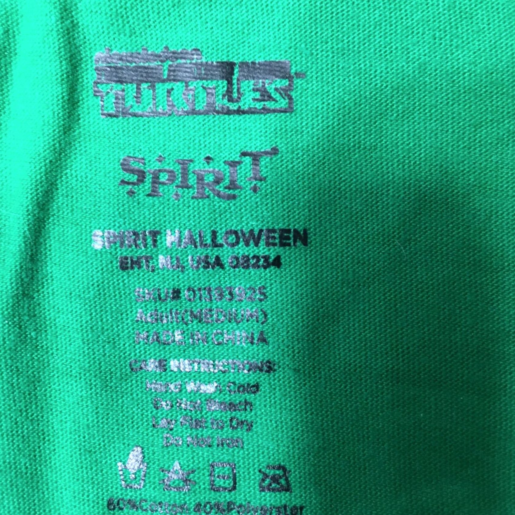 Vintage Teenage Mutant Ninja Turtle Shirt Mens Medium Green Size US M / EU 48-50 / 2 - 2 Thumbnail