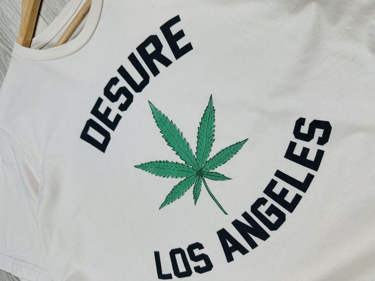 Bob Marley × Vintage Canabbis Desure Los Angeles T-Shirt Size US L / EU 52-54 / 3 - 5 Thumbnail