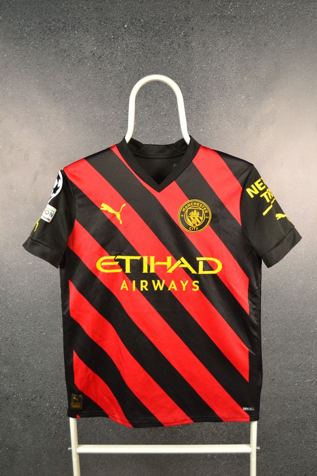 Puma Manchester City #9 HAALAND 2022 2023 soccer jersey Size US XXS / EU 40 - 2 Thumbnail