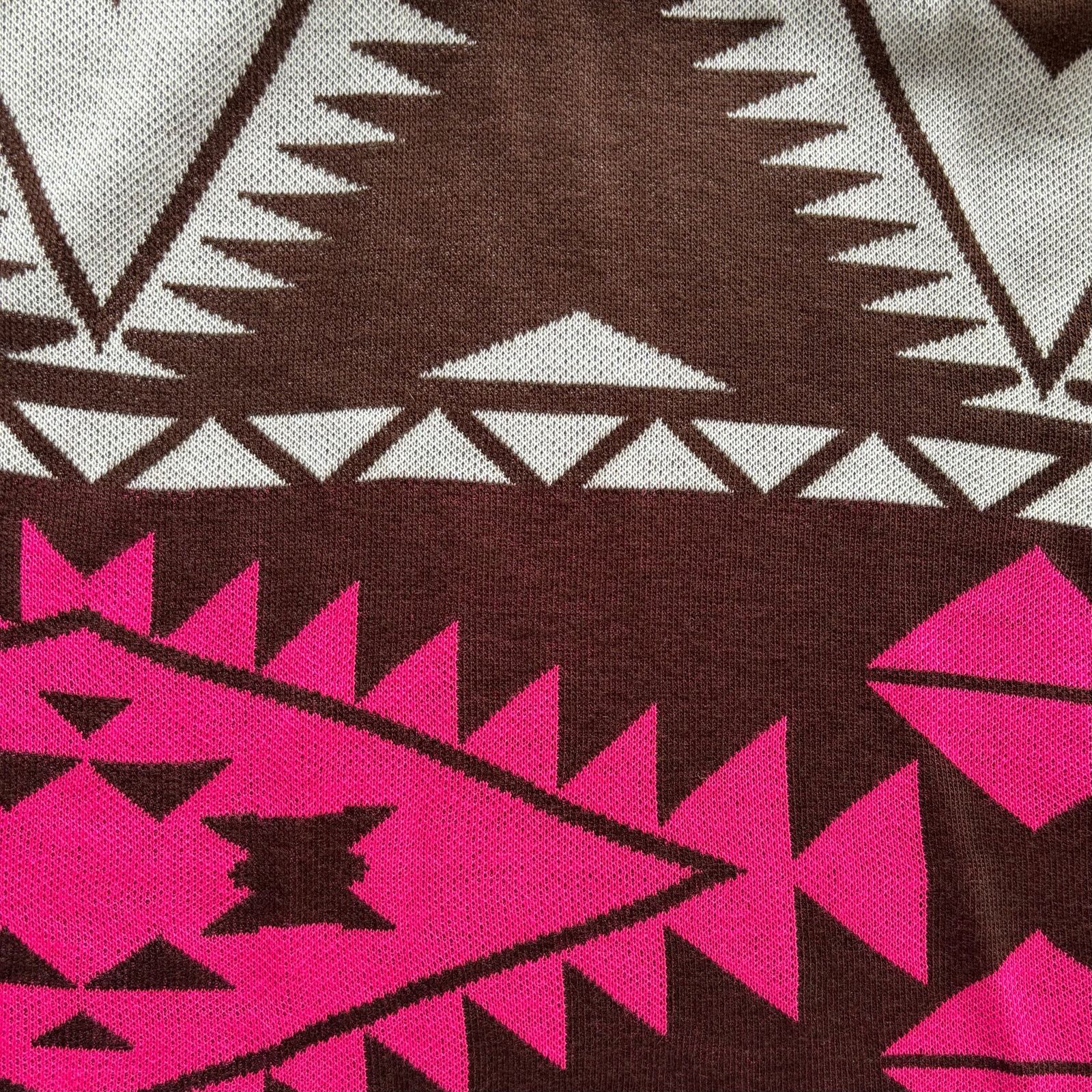 Other IML Derek Geometric Open Front Vest L/XL Brown Pink Size L / US 10 / IT 46 - 7 Thumbnail