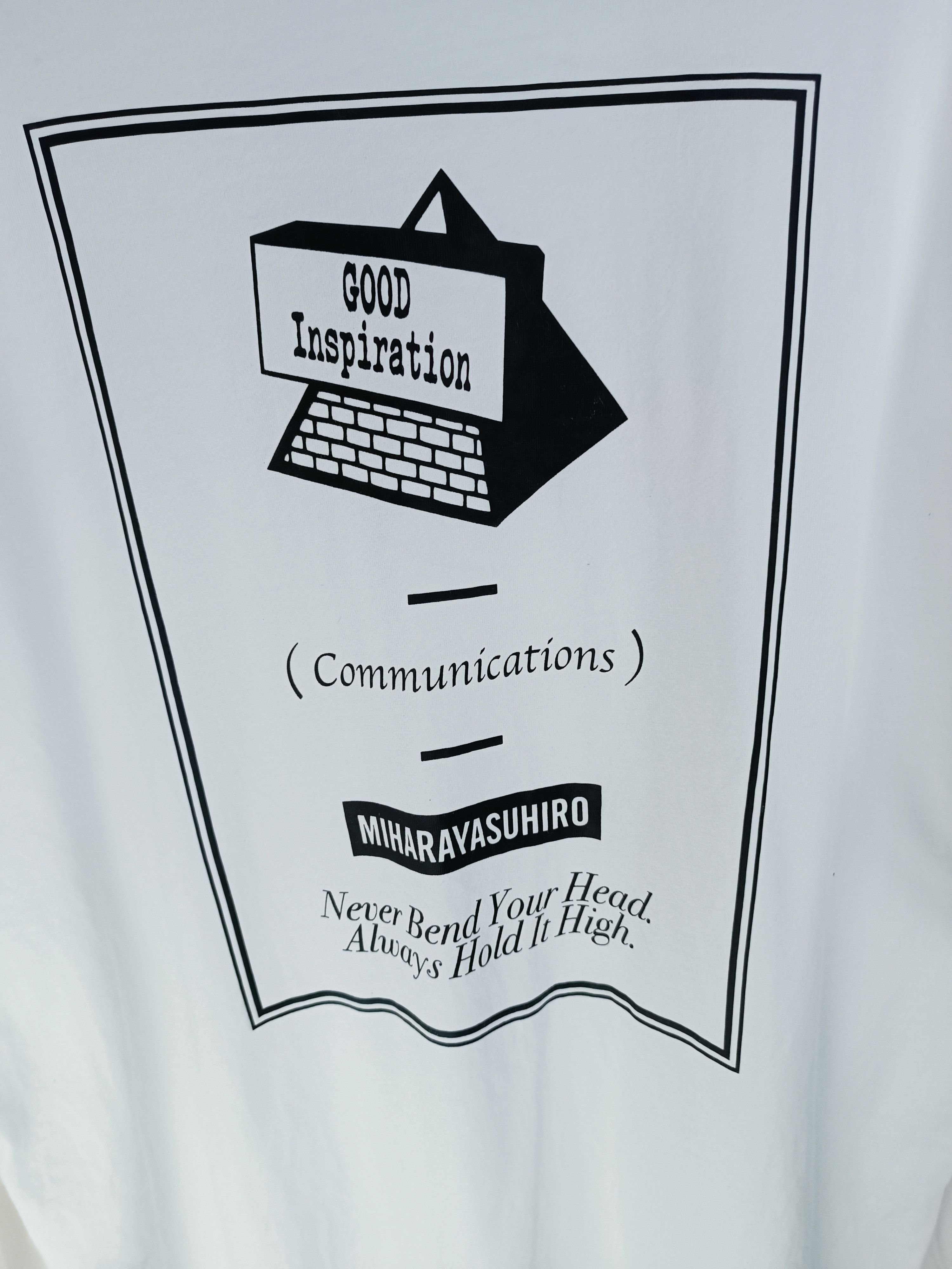 Maison MIHARA YASUHIRO VINTAGE MIHARAYASUHIRO GOOD INSPIRATION L/S TEE Size US L / EU 52-54 / 3 - 16 Thumbnail