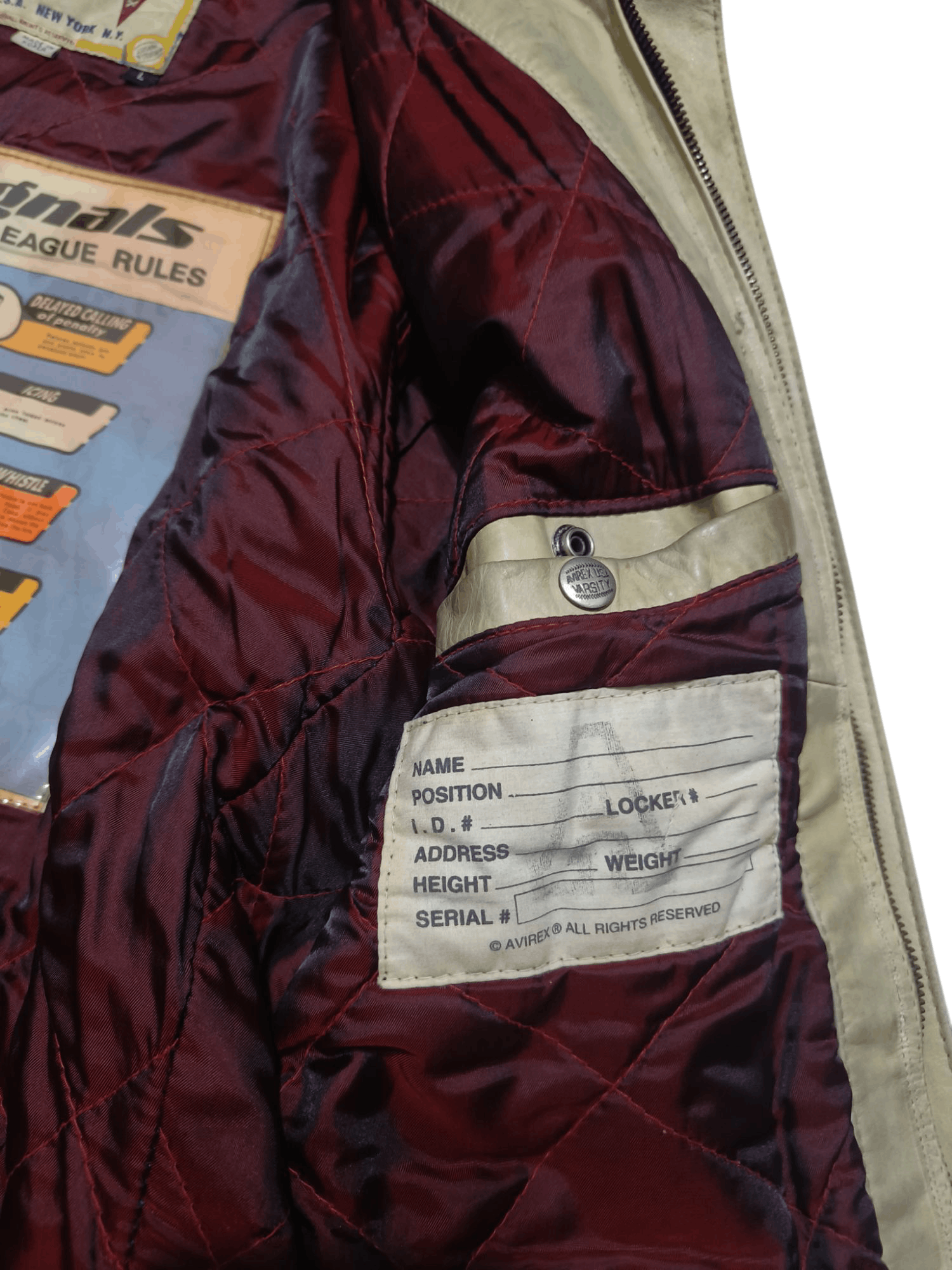 Avirex SUPER RARE! Vintage AVIREX Hip Hop Rap Iconic Leather Jacket Size US L / EU 52-54 / 3 - 6 Thumbnail