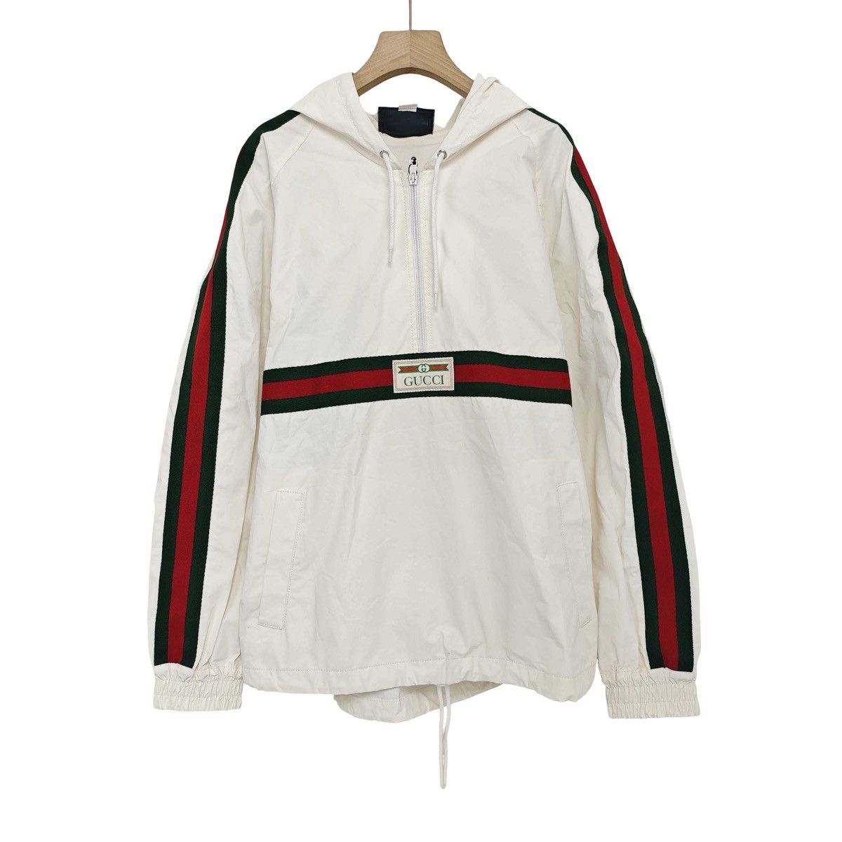 Gucci Gucci Cotton Canvas Windbreaker with Label Size US M / EU 48-50 / 2 - 1 Thumbnail