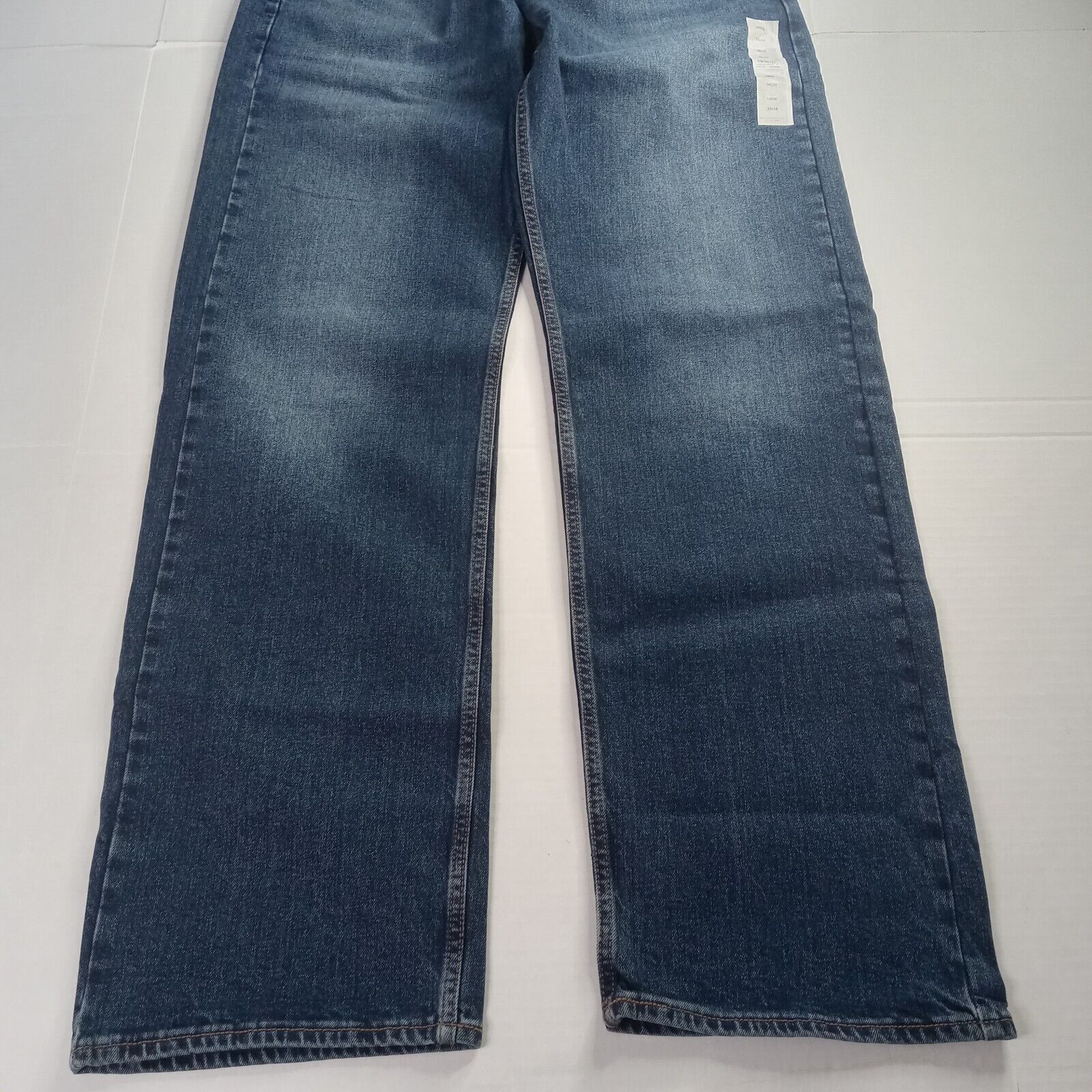 Levi's Signature By Levi's Loose Jeans Men's 34x34 Blue Denim Flex Size US 34 / EU 50 - 2 Thumbnail