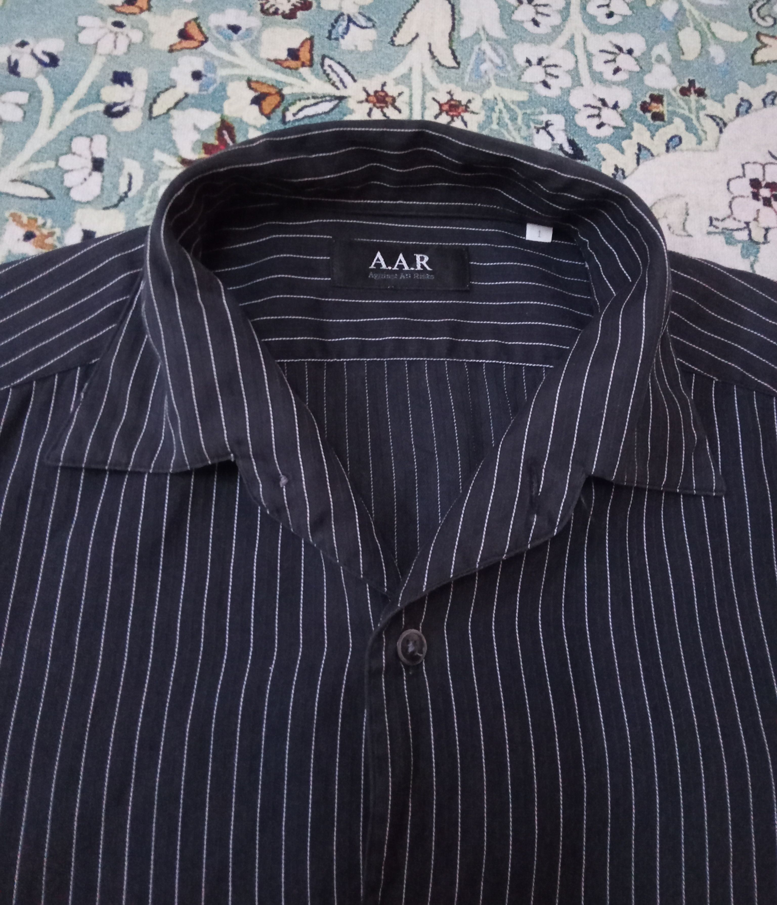 Yohji Yamamoto A.A.R Against All Risks Yohji Yamamoto Buttons Up Shirt Size US S / EU 44-46 / 1 - 6 Thumbnail