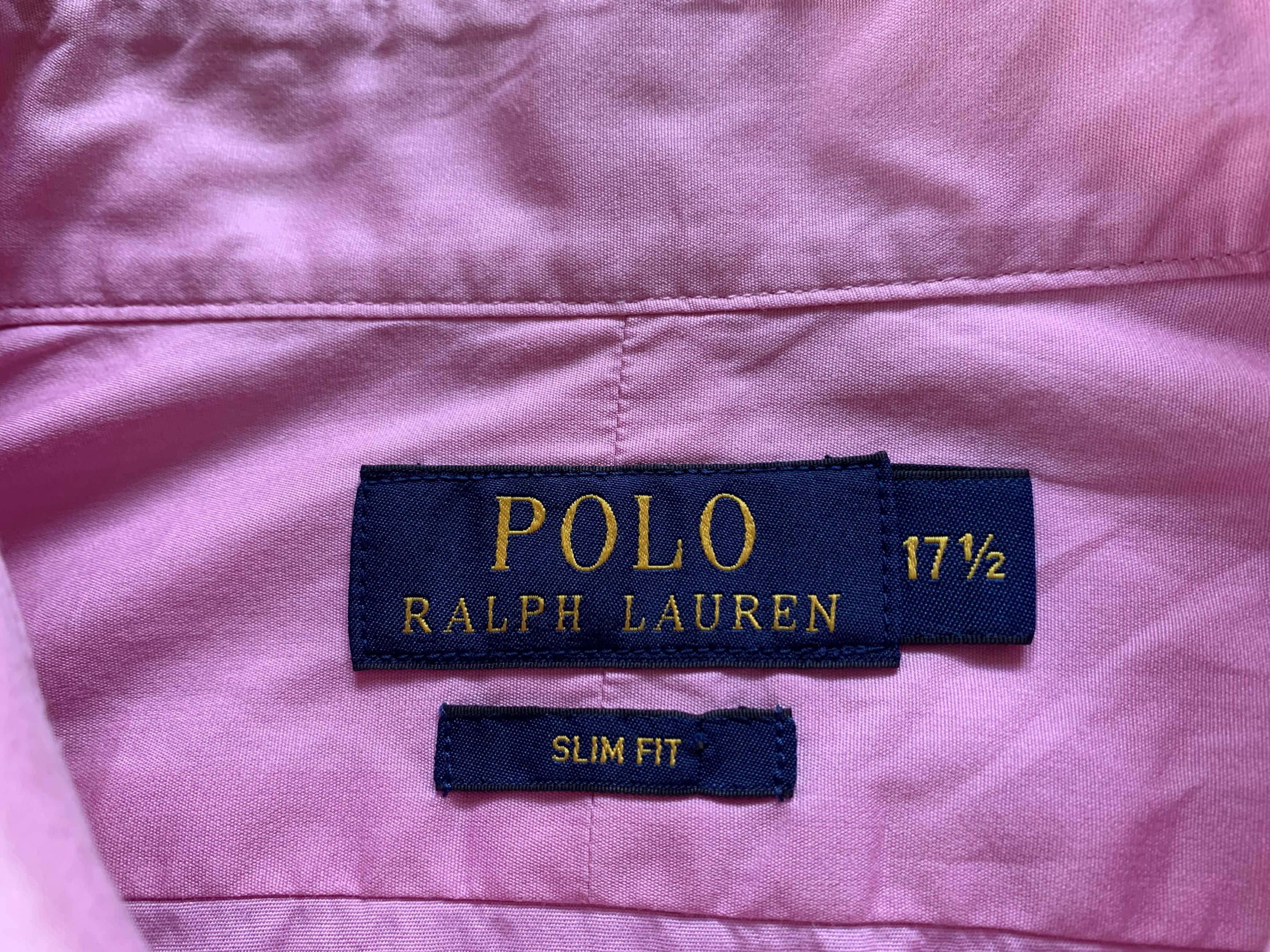 Polo Ralph Lauren Polo Ralph Lauren Pink Long Sleeve Vintage Shirt Size US XXL / EU 58 / 5 - 7 Thumbnail