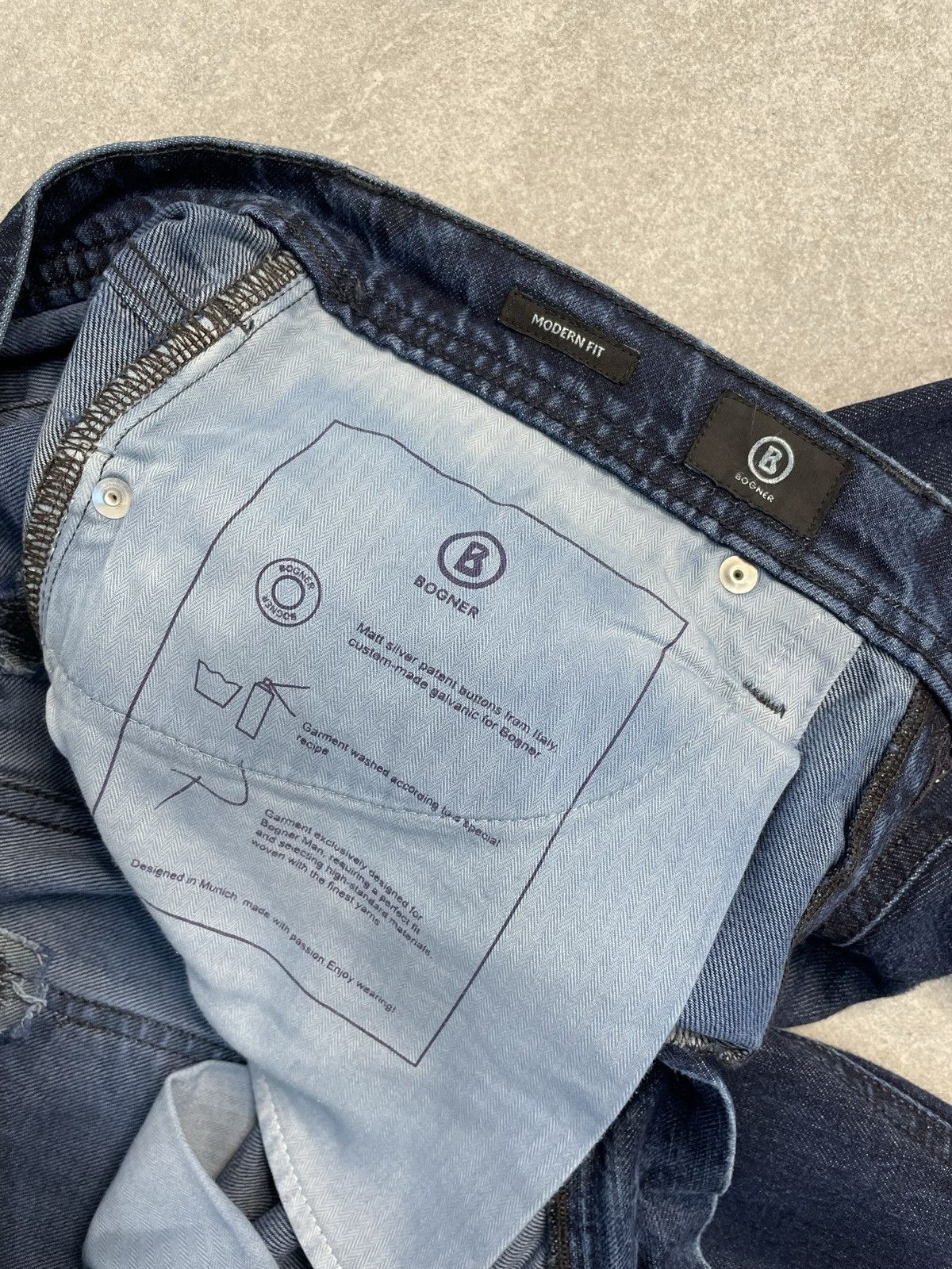 Bogner Bogner man denim classic jeans pants Size US 36 / EU 52 - 5 Thumbnail