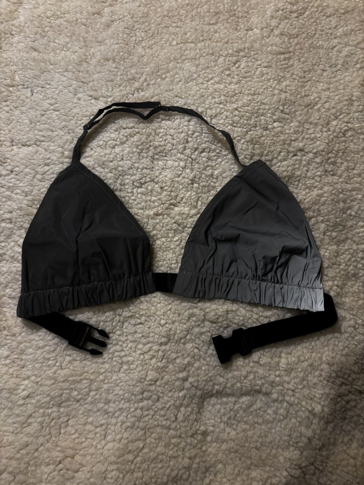 Other Grey Sports Bra & Jogger Set0408 Size 26" / US 2 / IT 38 - 2 Thumbnail